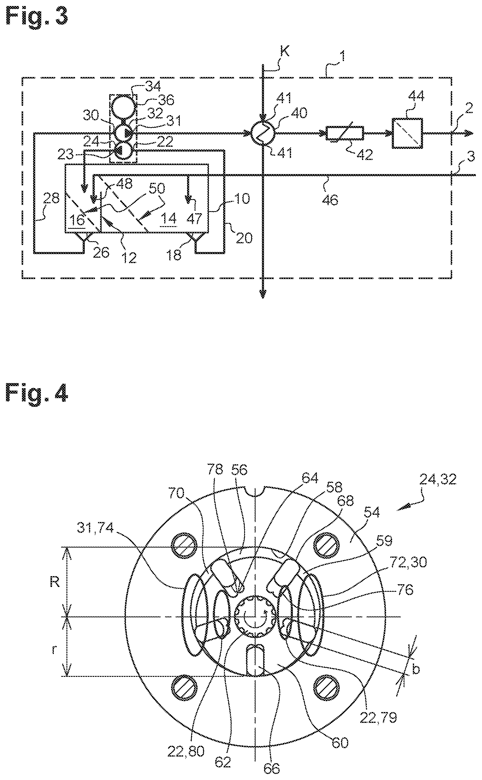 Patent US12326189 Figure 2 – Oil supply system for a machine, in particular a power unit of a motor vehicle, and power unit for a motor vehicle with such an oil supply system