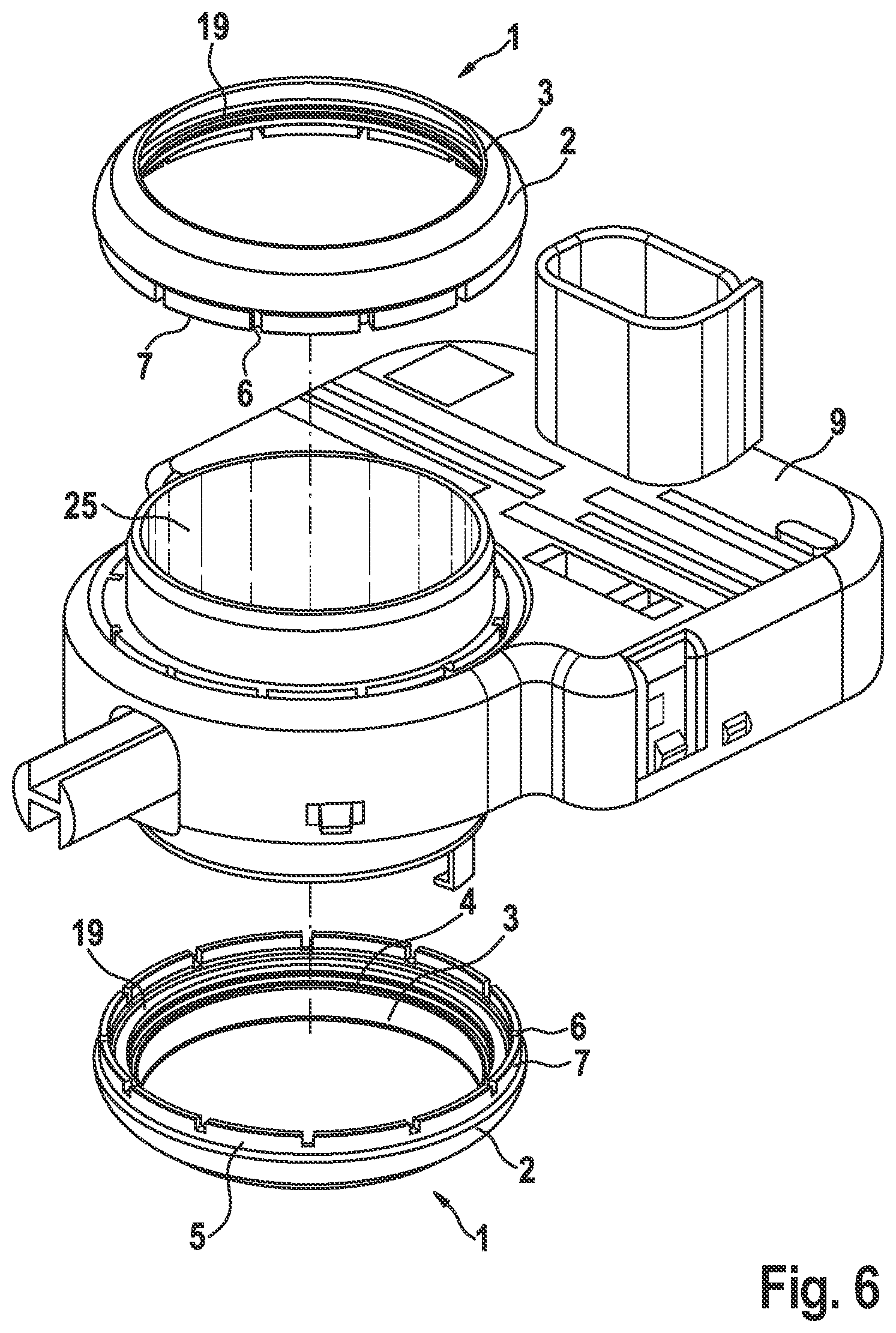 Patent US12326193 Figure 3 – Sealing ring for radially engaging an outer surface of a rotary shaft