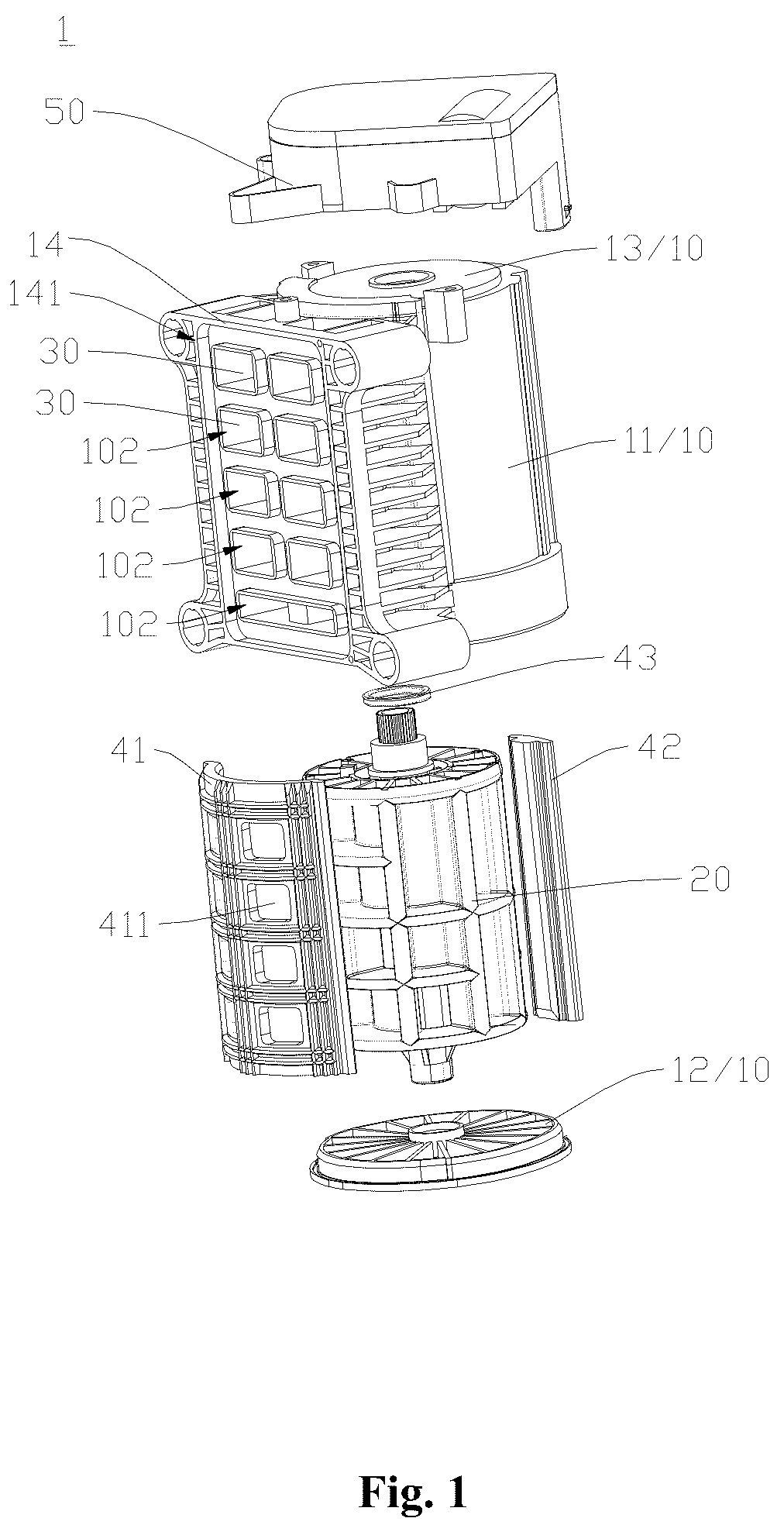 Patent US12326195 Figure 1 – Control valve