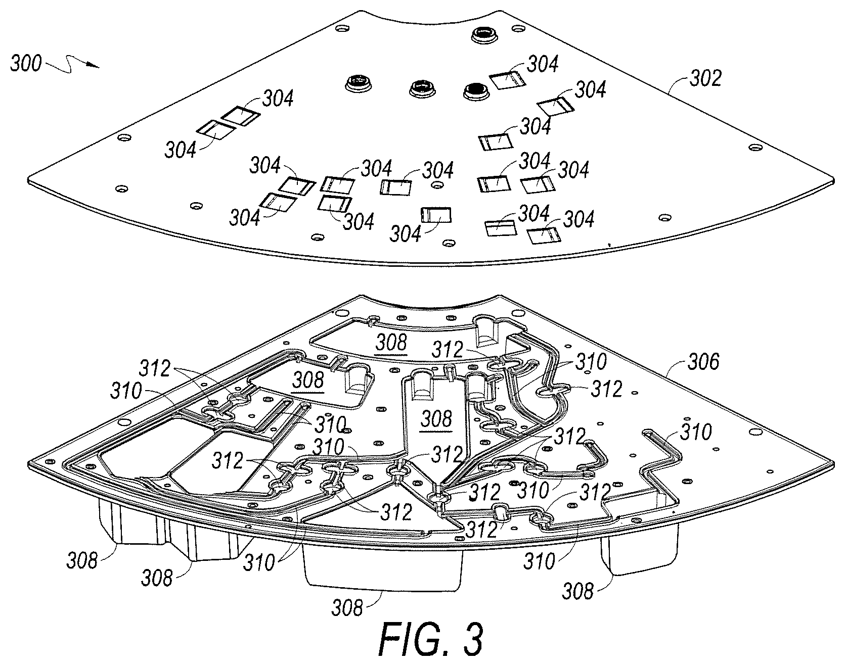 Patent US12326200 Figure 3 – Centrifugal cassette with molded insertable valves
