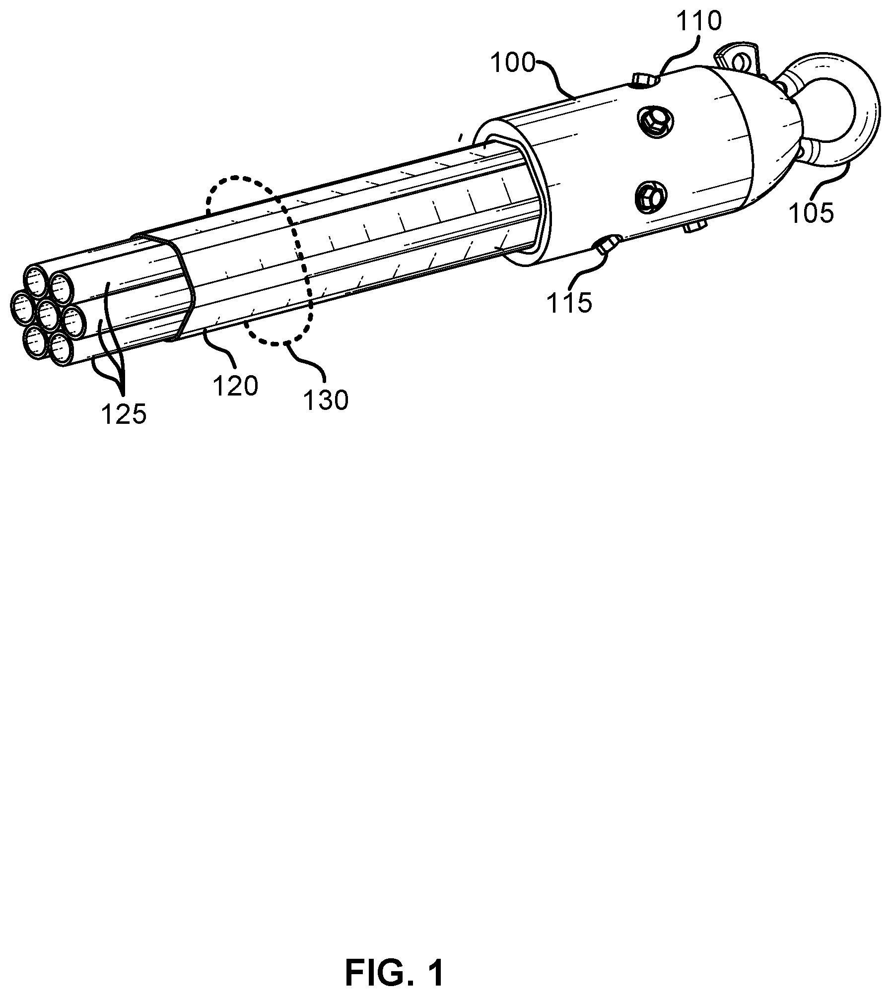 Patent US12326201 — Methods and systems for pulling bundles of conduits — Figure 1