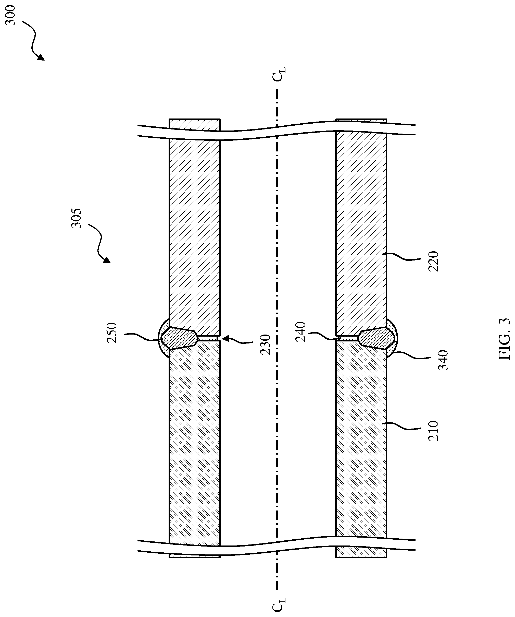 Patent US12326203 Figure 3 – Downhole tool with crack compliant seal and mechanical strengthening feature at a joint thereof