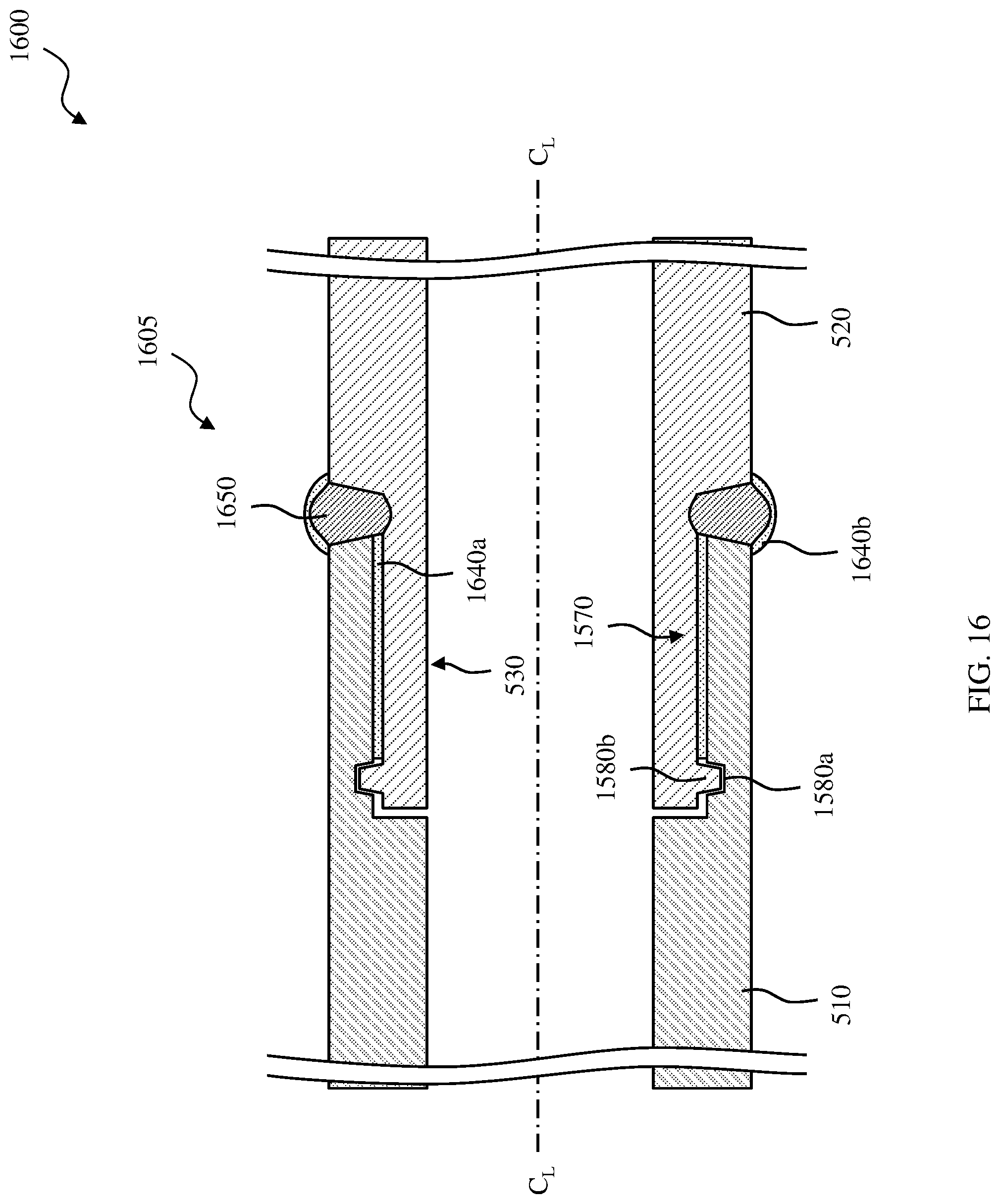 Patent US12326203 Figure 18 – Downhole tool with crack compliant seal and mechanical strengthening feature at a joint thereof