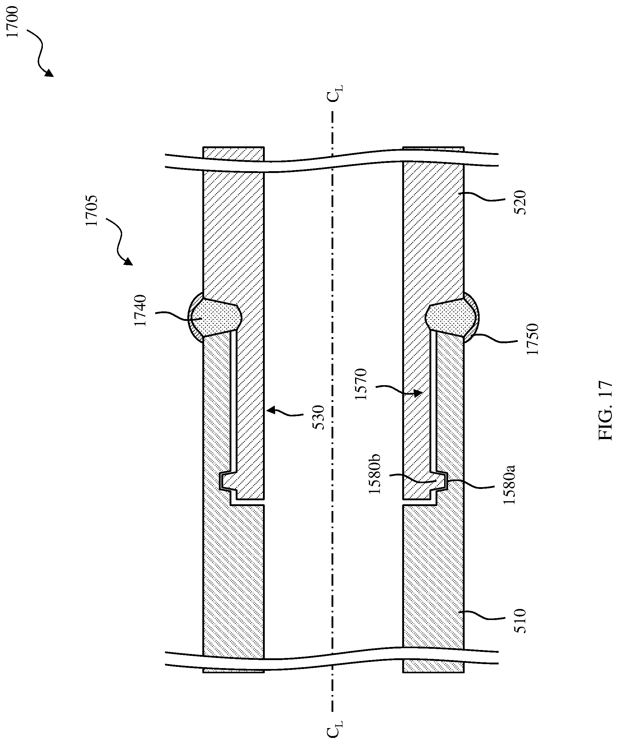 Patent US12326203 Figure 19 – Downhole tool with crack compliant seal and mechanical strengthening feature at a joint thereof