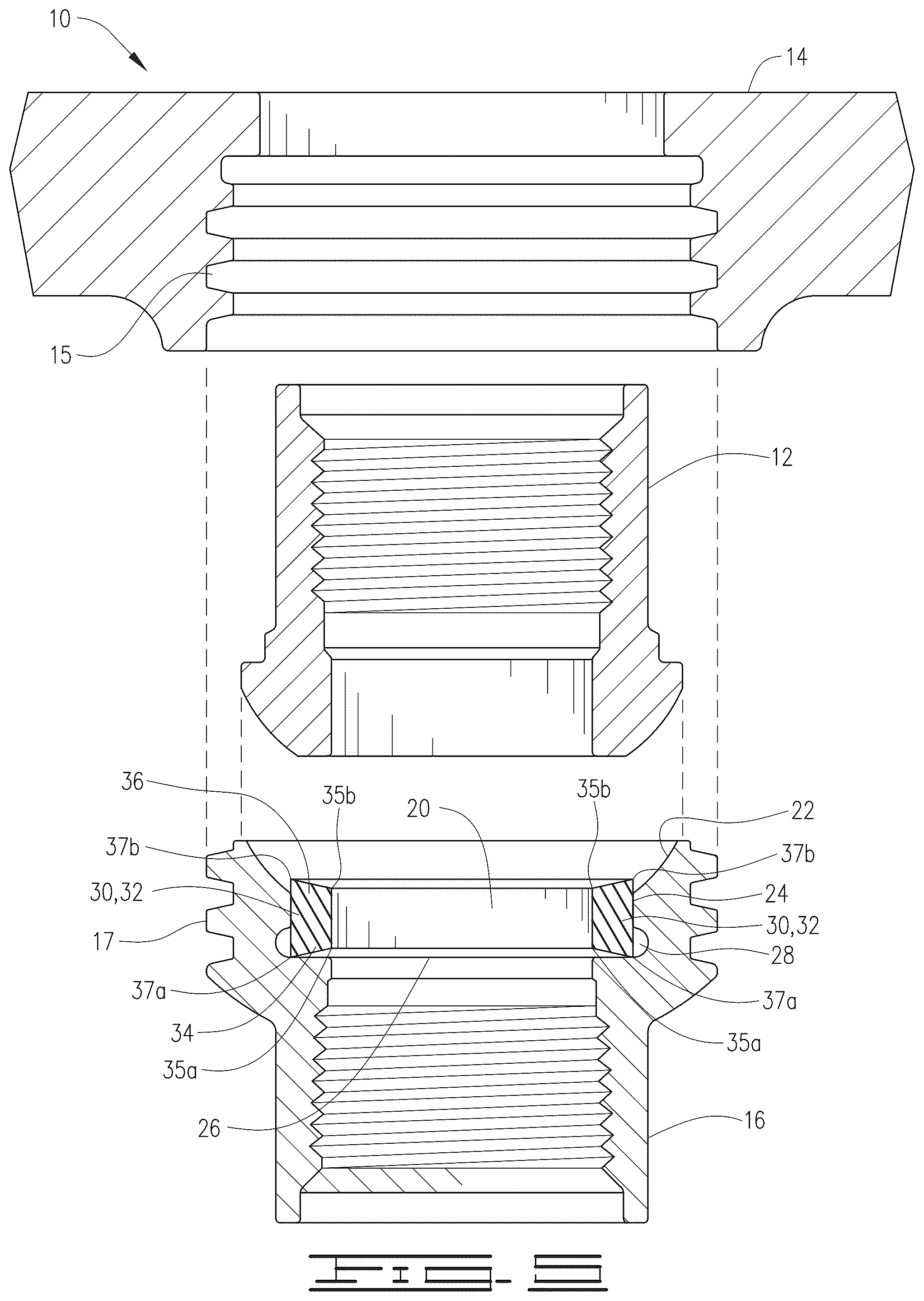 Patent US12326204 Figure 7 – Hammer union