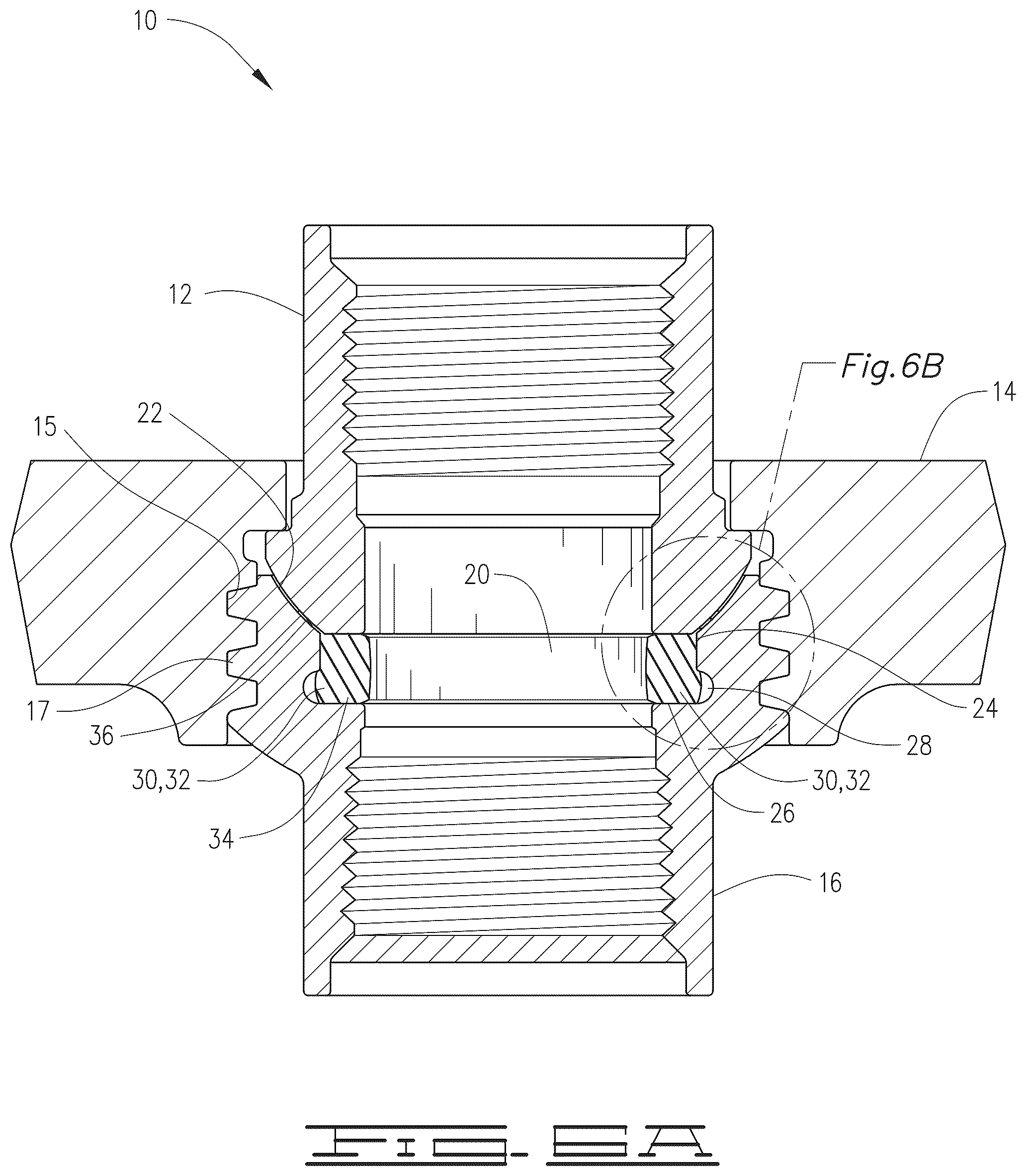 Patent US12326204 Figure 8 – Hammer union