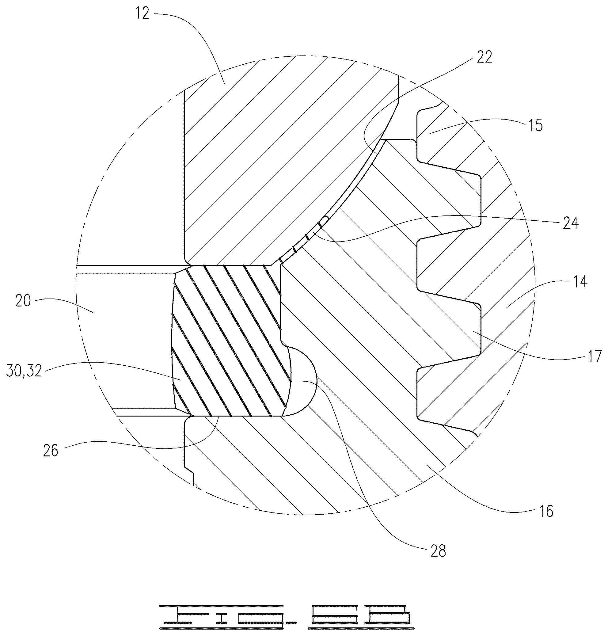 Patent US12326204 Figure 9 – Hammer union