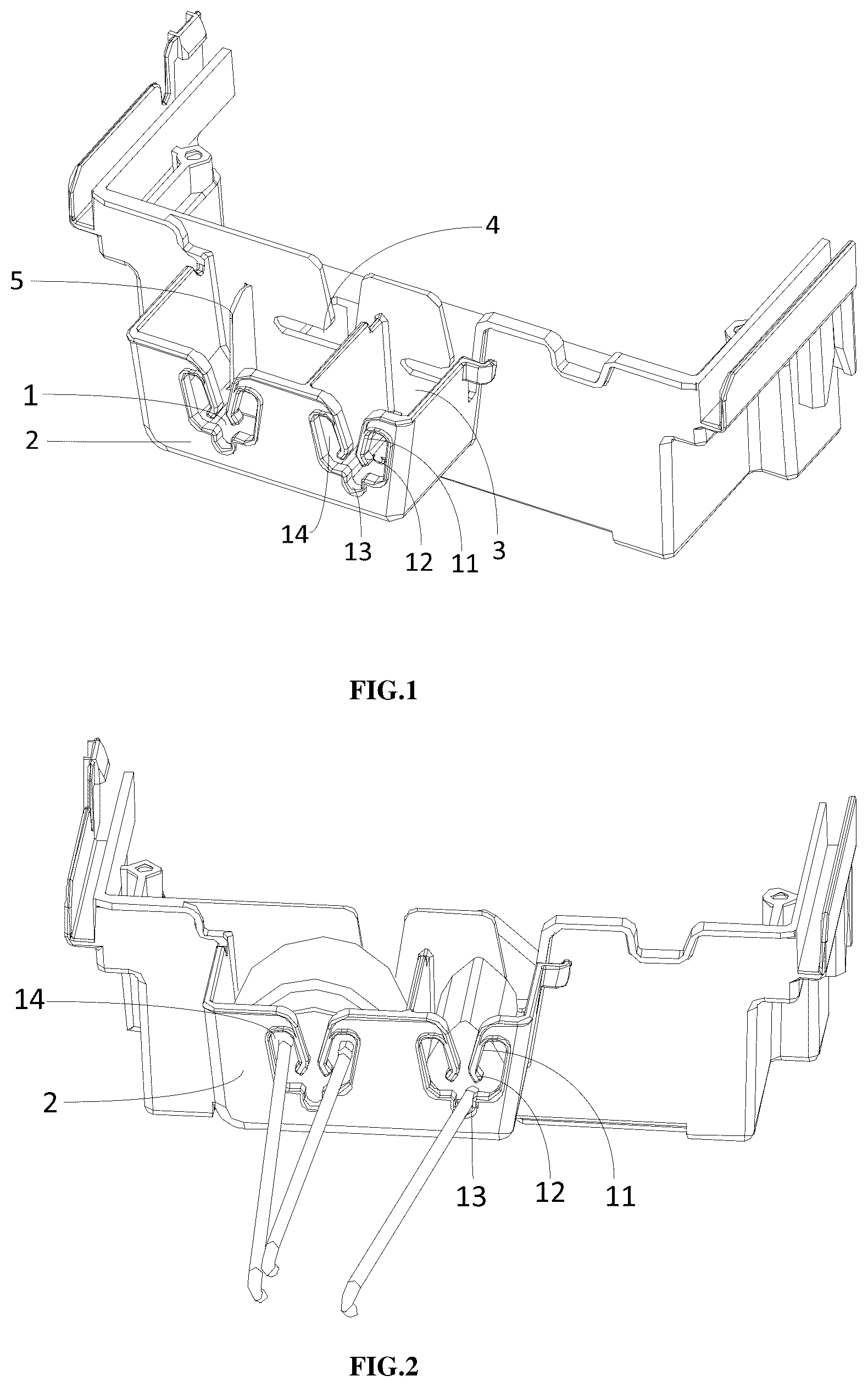 Patent US12326206 Figure 1 – Cable holder, magnetic ring fixing device, and air conditioner outdoor unit