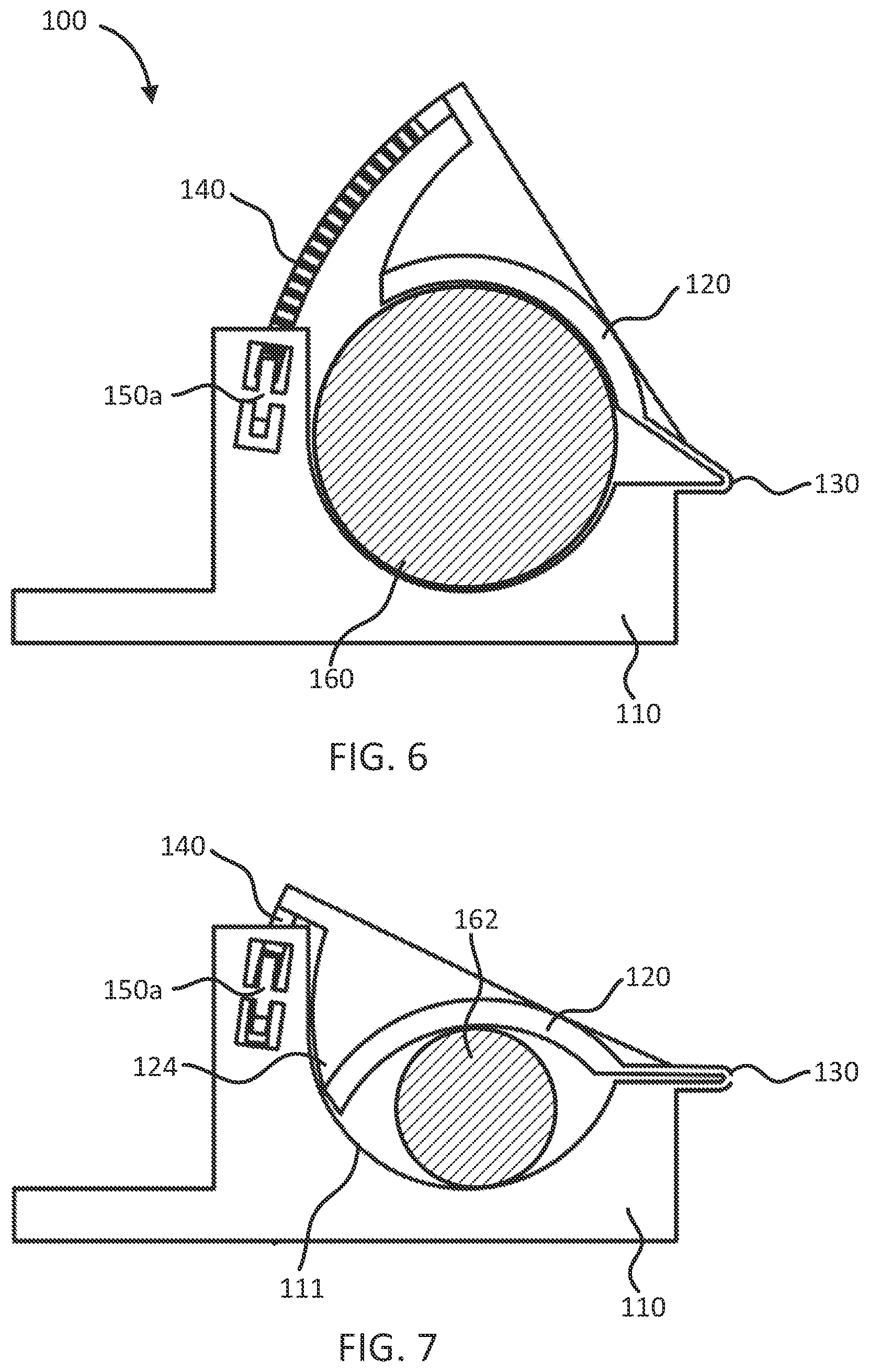 Patent US12326208 Figure 6 – Ratcheting cable clamp