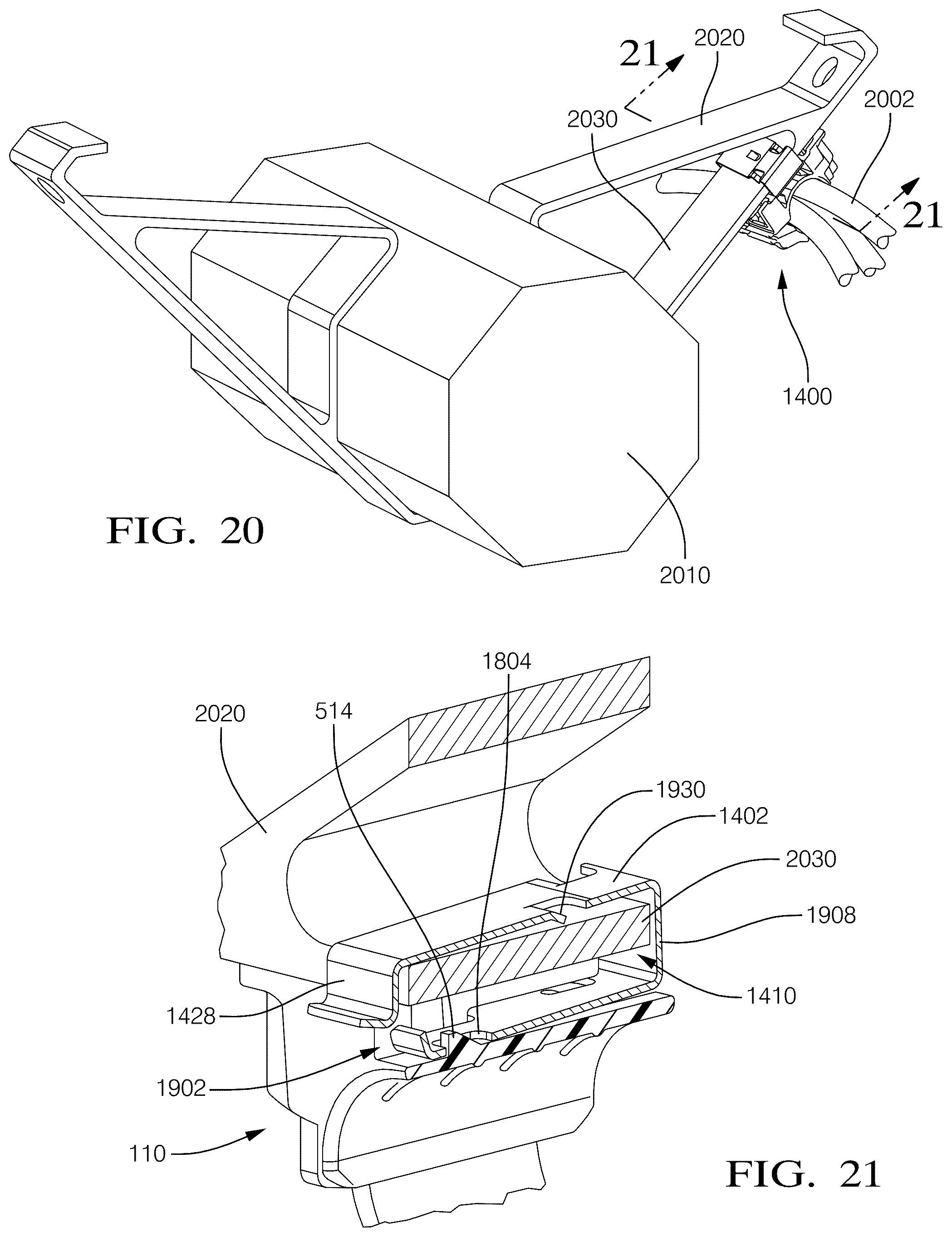 Patent US12326210 Figure 11 – Quick attach clamp
