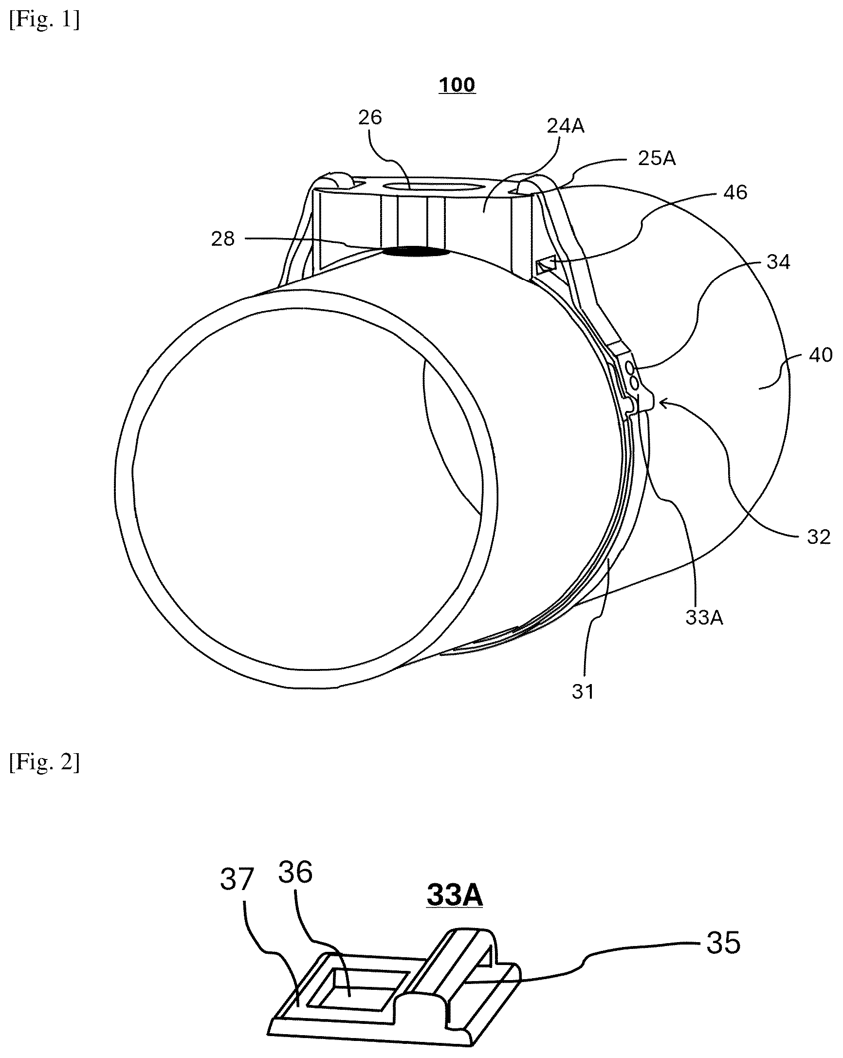 Patent US12326211 Figure 1 – Take-up device