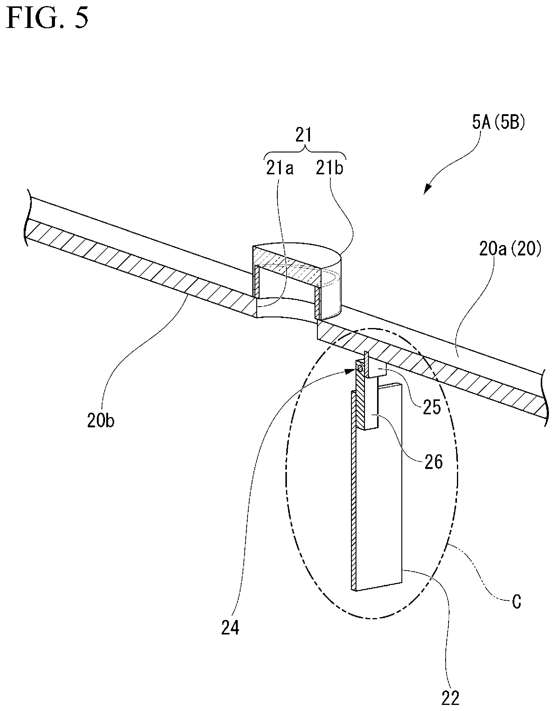 Patent US12326213 Figure 4 – Fluid check piping and electric power apparatus