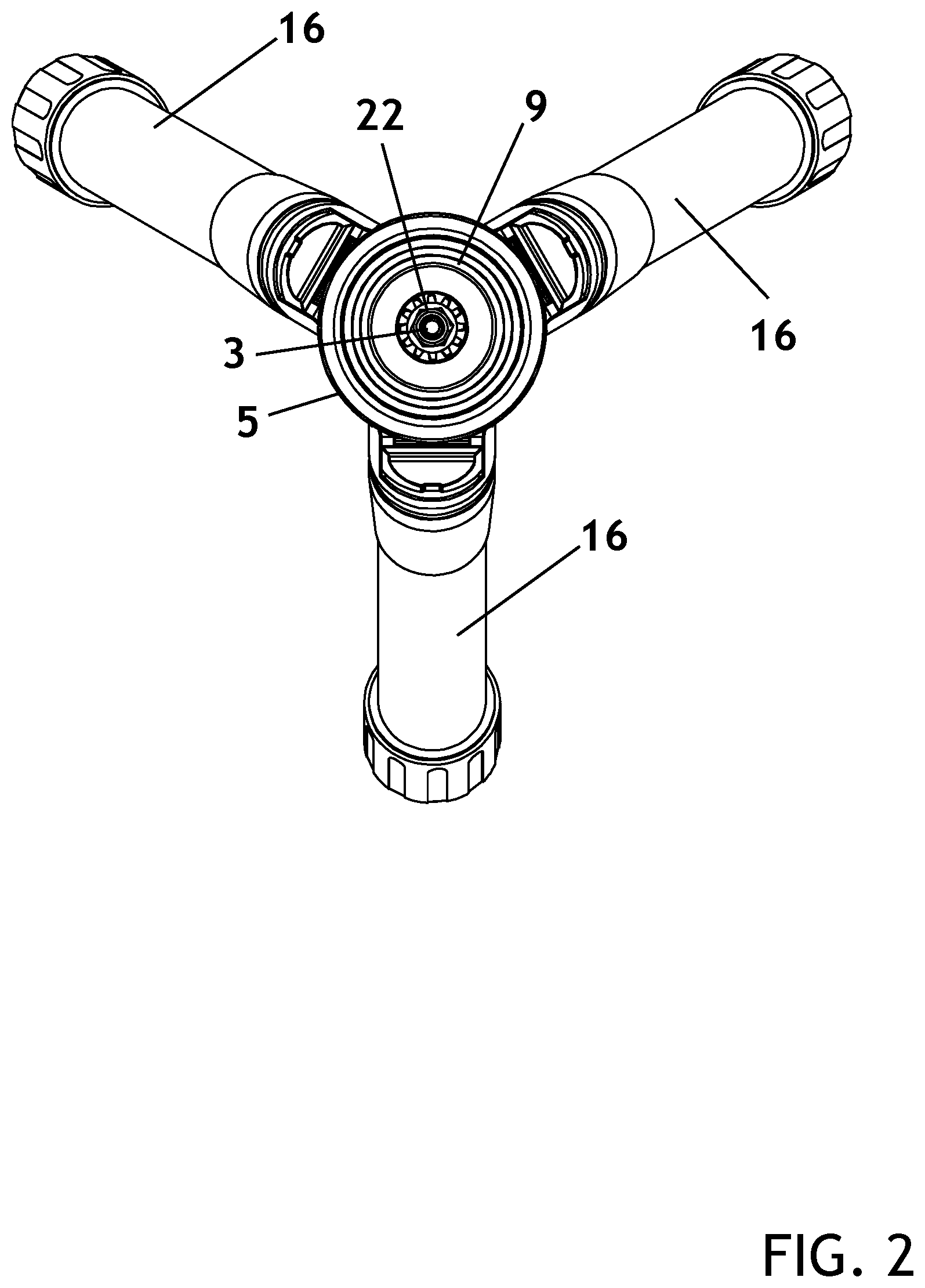 Patent US12326216 Figure 2 – Dome-top tripod system