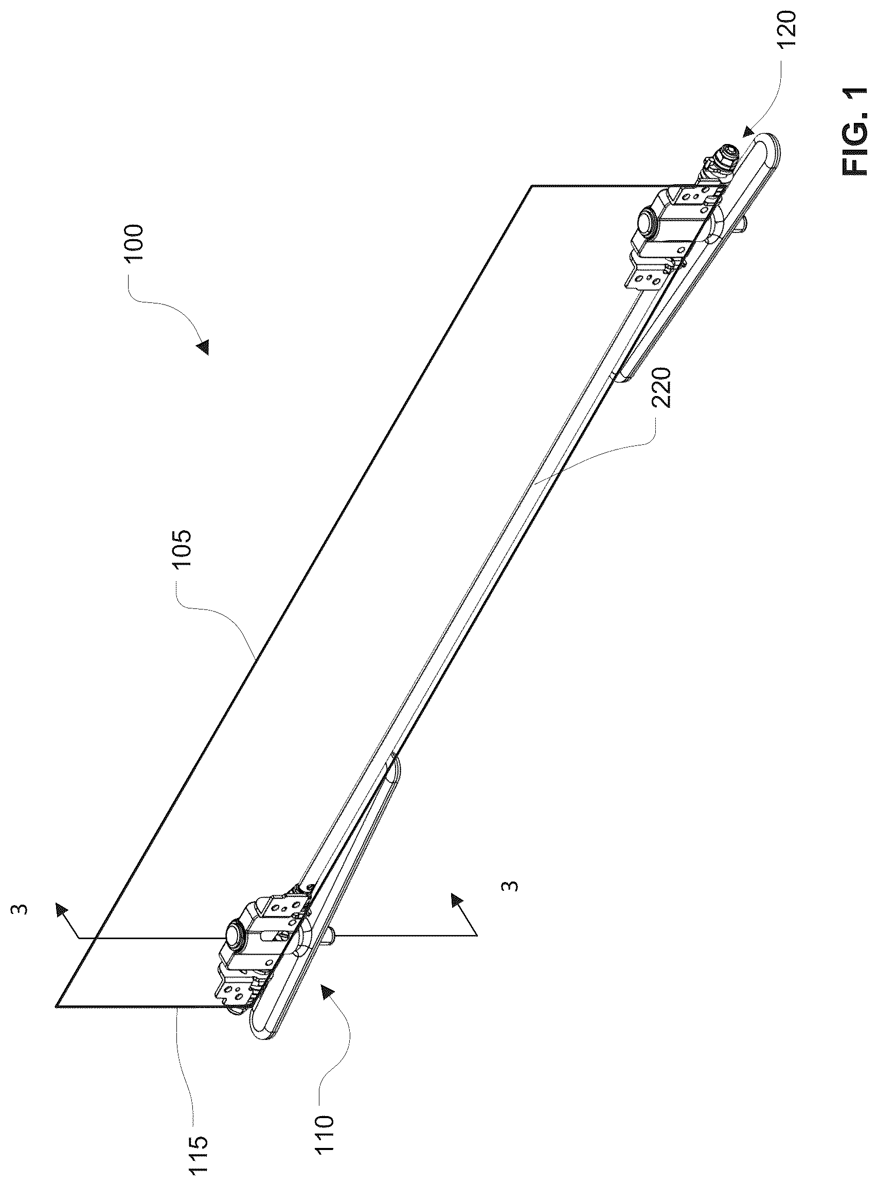 Patent US12326217 Figure 1 – Self-deploying stand foot
