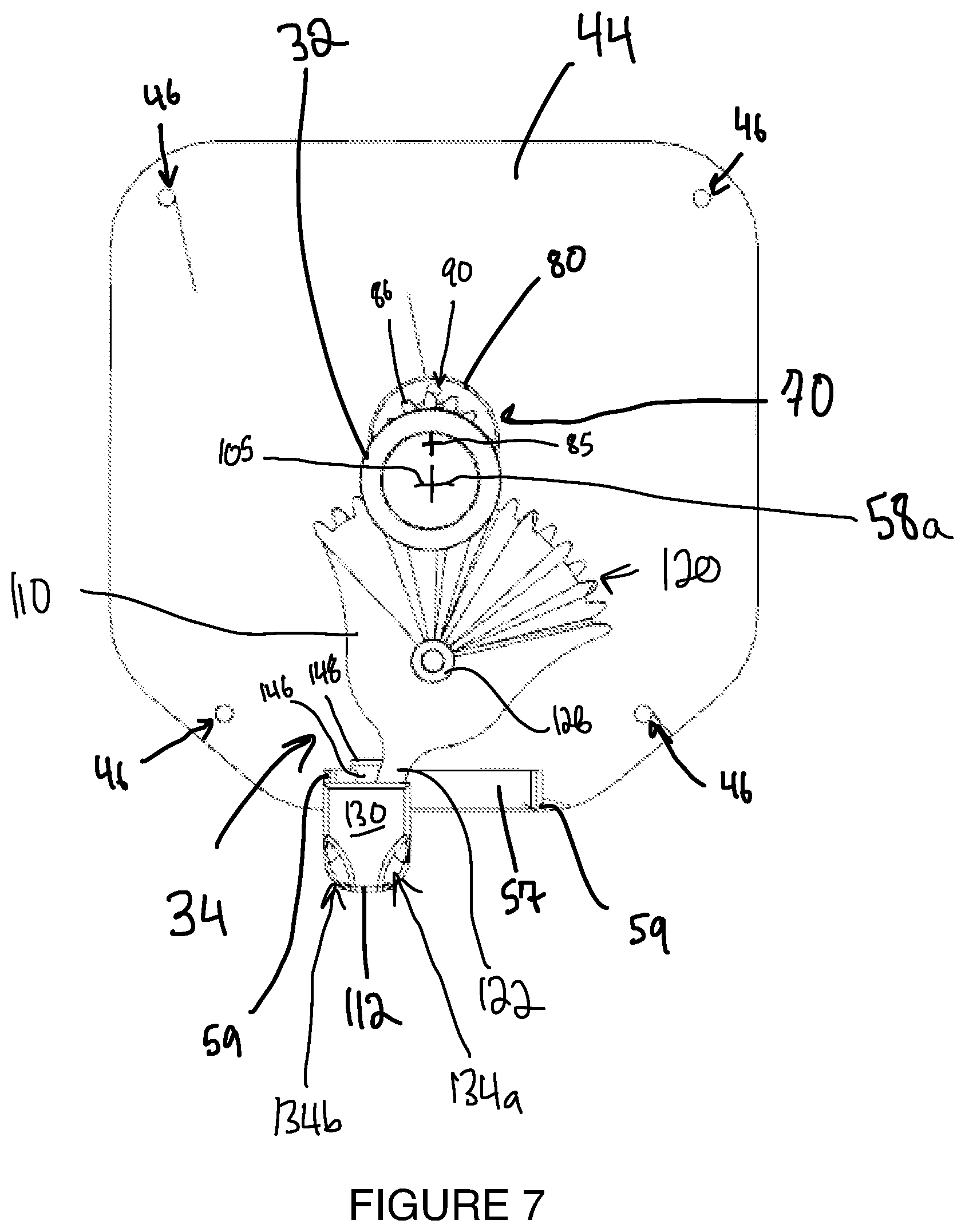 Patent US12326218 Figure 7 – Coupling device and base member for coupling device