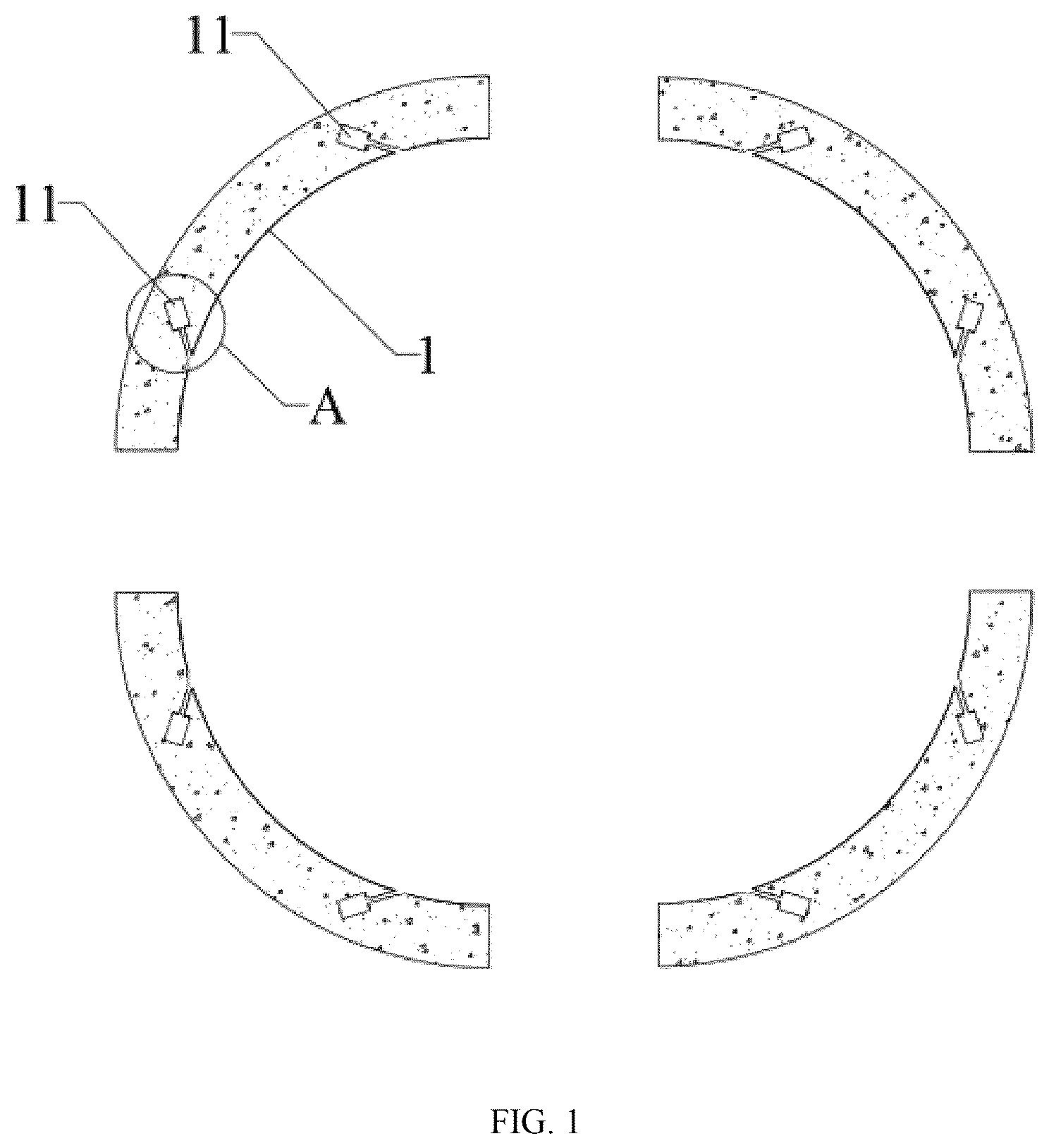 Patent US12326222 Figure 1 – Sealing structure of underground high-pressure gas storage and construction method thereof