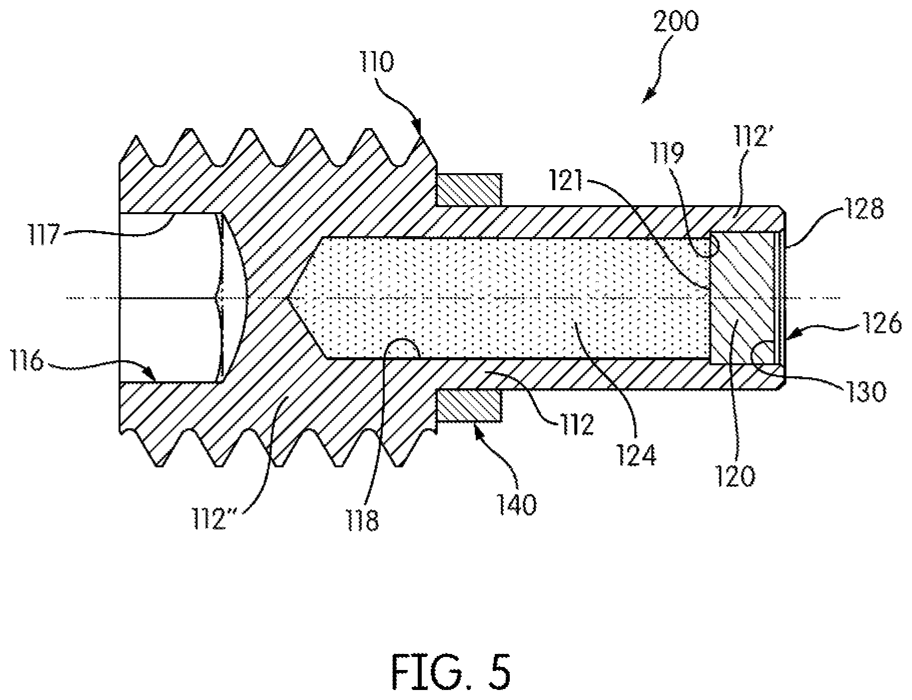 Patent US12326223 Figure 4 – Getter cartridge for toxic gases inside valves