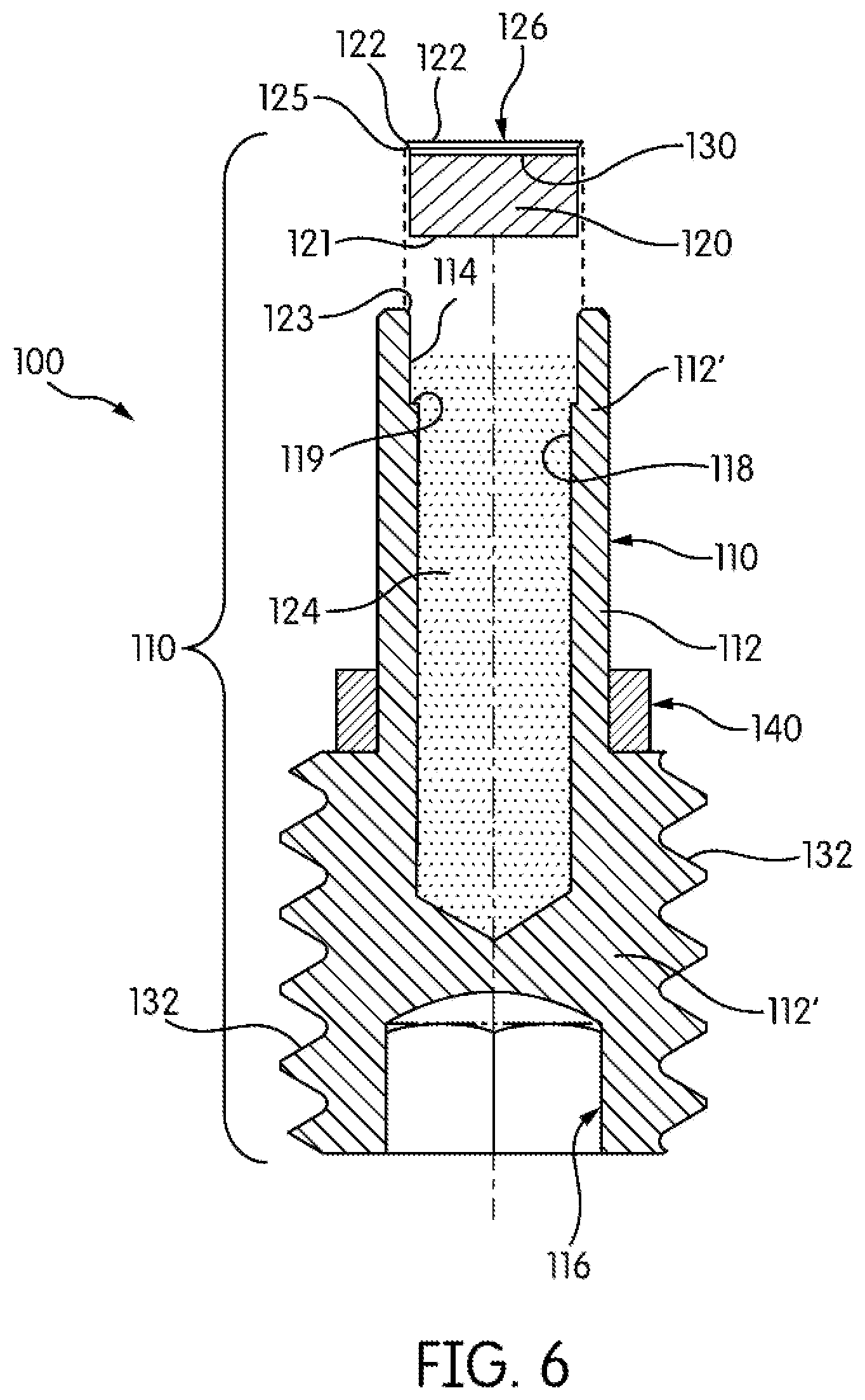Patent US12326223 Figure 5 – Getter cartridge for toxic gases inside valves