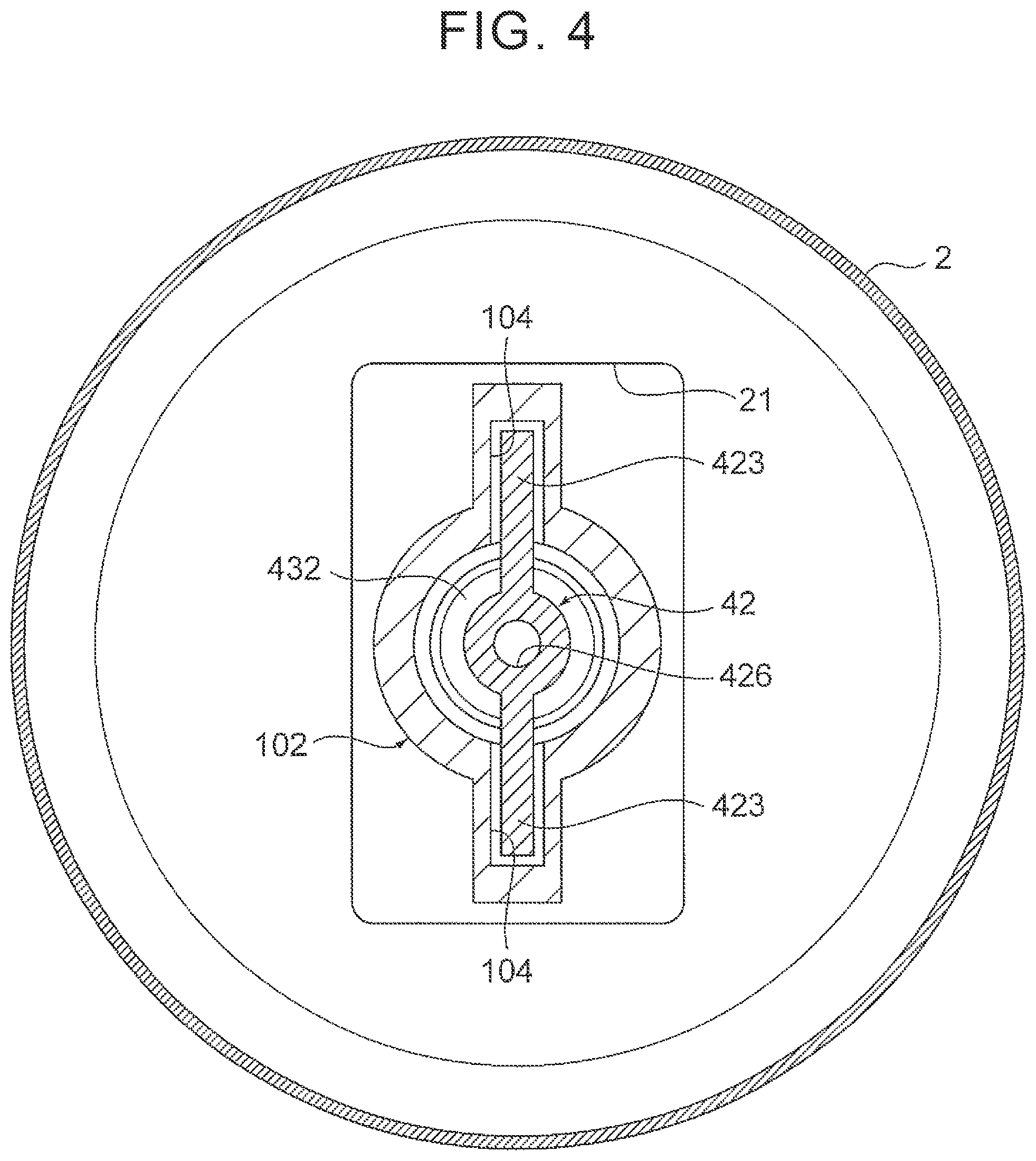 Patent US12326224 Figure 4 – High-pressure tank