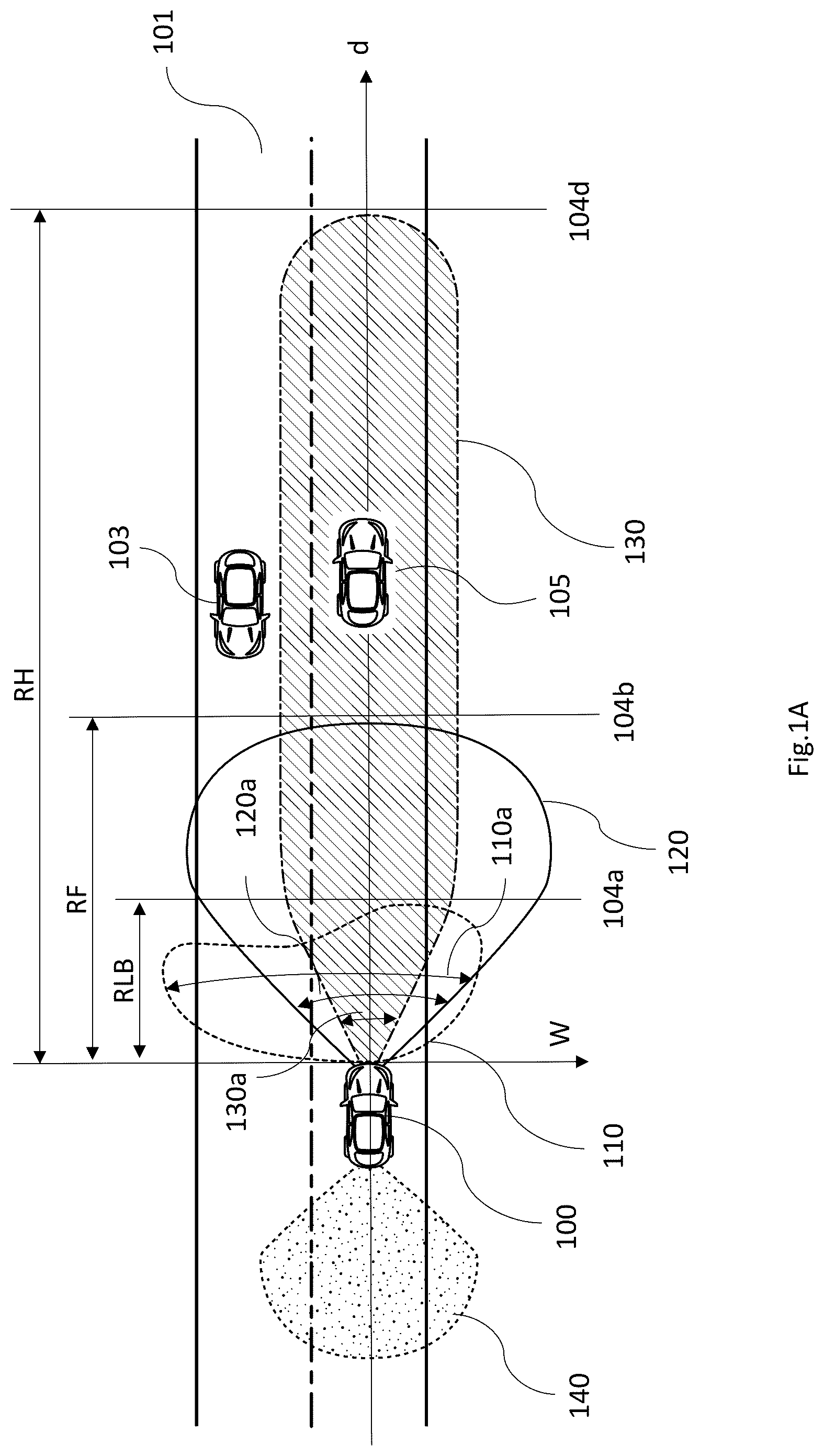 Patent US12326226 Figure 1 – Smart vehicle lighting device