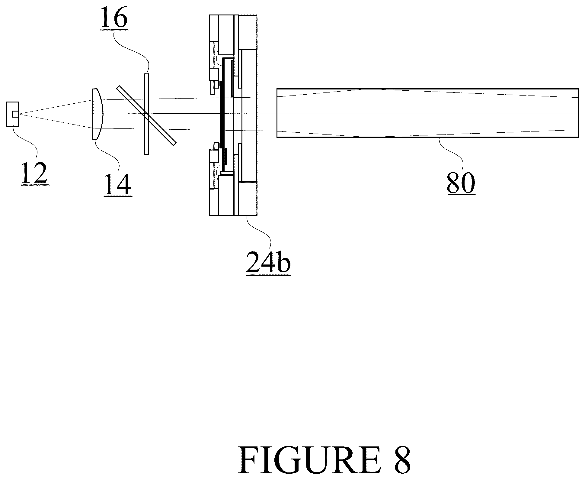 Patent US12326238 Figure 8 – Hyperspectral light source