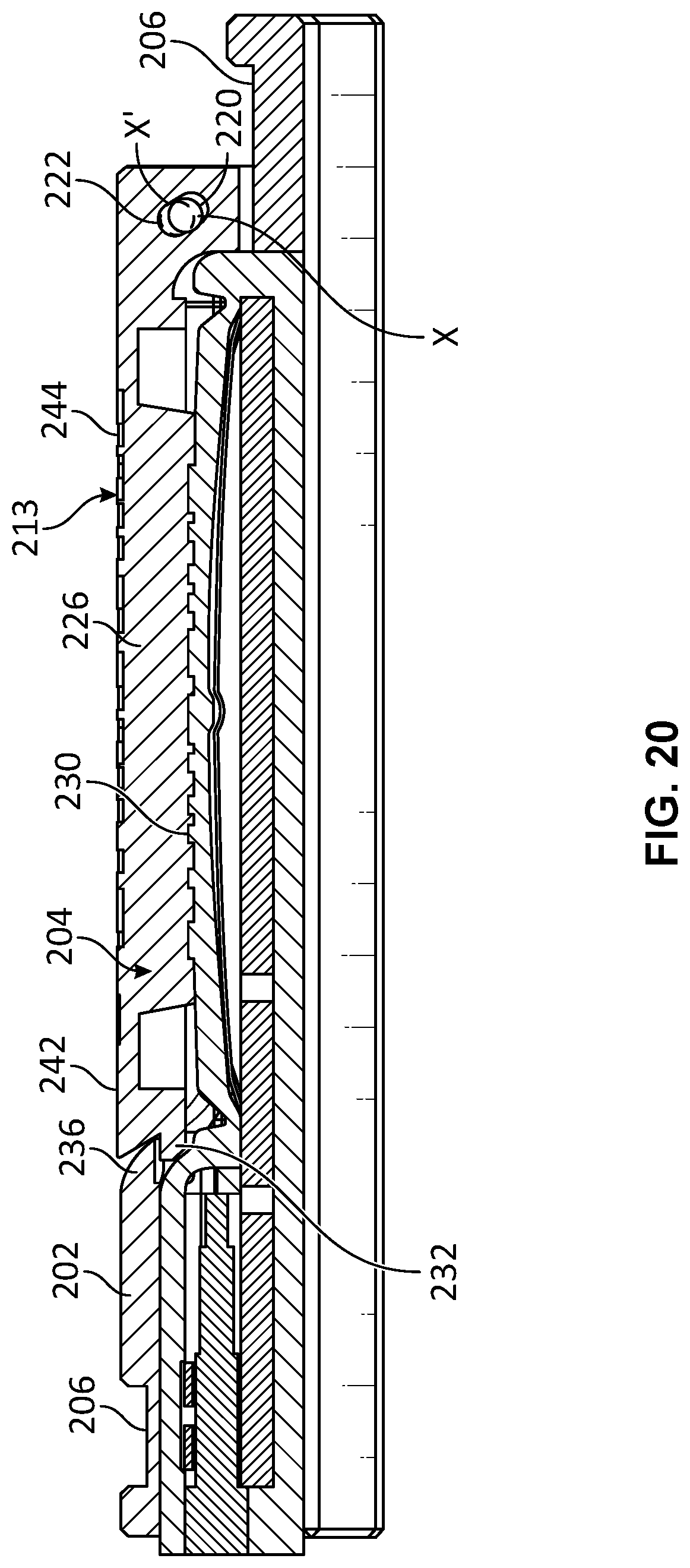 Patent US12326240 Figure 20 – Selectively attachable lighting devices and methods
