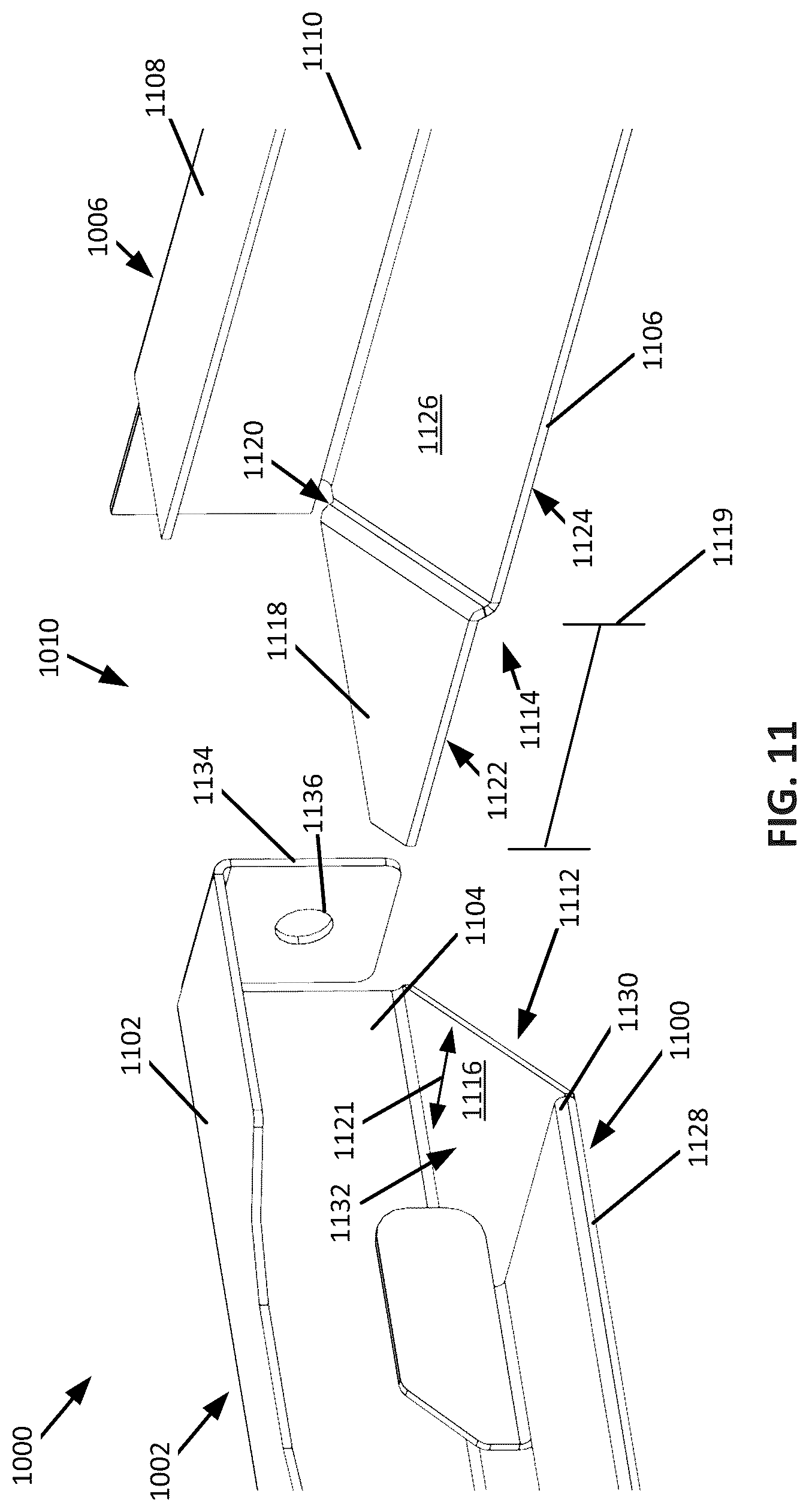 Patent US12326242 Figure 10 – Lighting frame