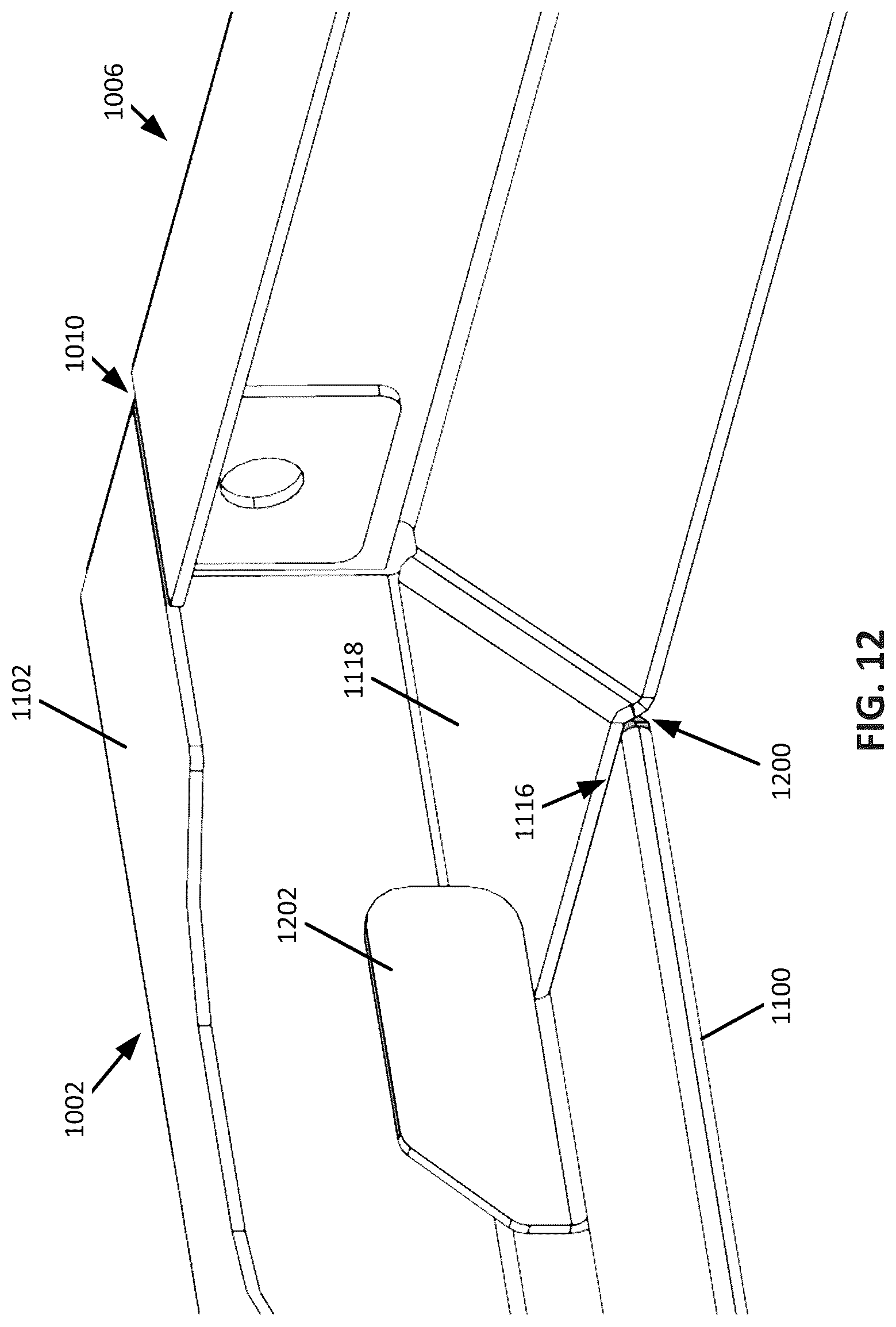 Patent US12326242 Figure 11 – Lighting frame