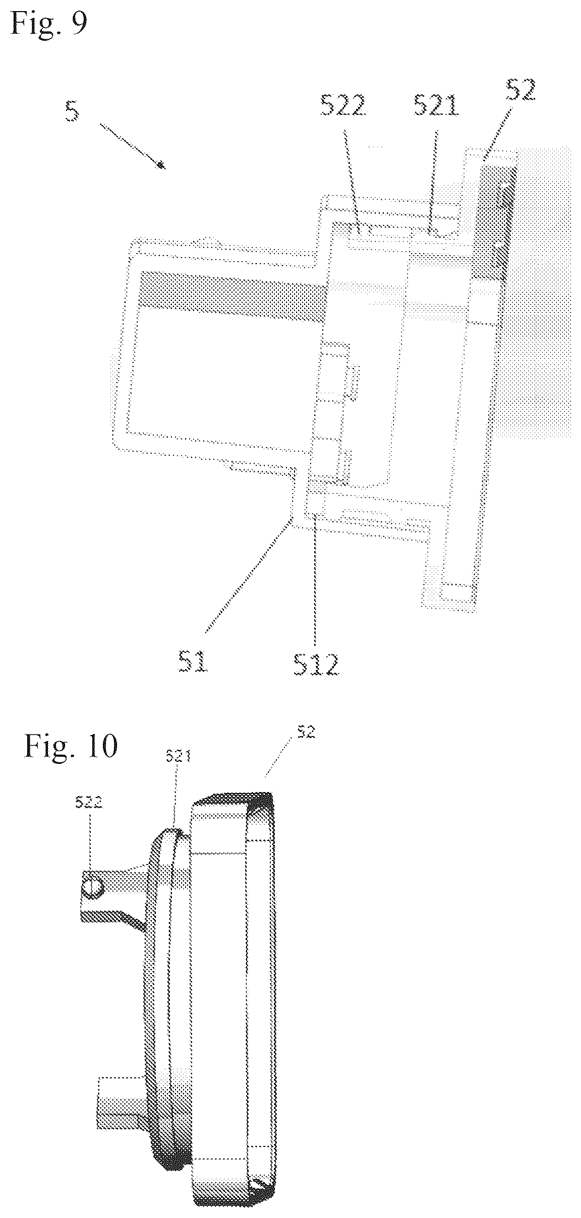 Patent US12326243 Figure 5 – LED lamp with rotating member