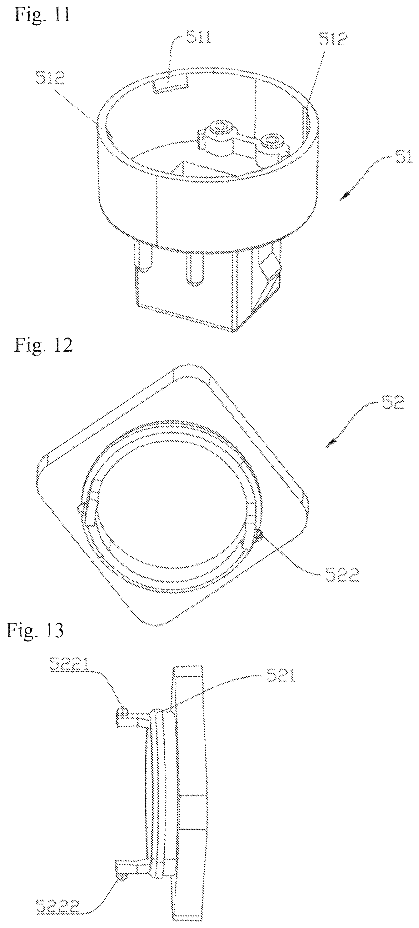 Patent US12326243 Figure 6 – LED lamp with rotating member