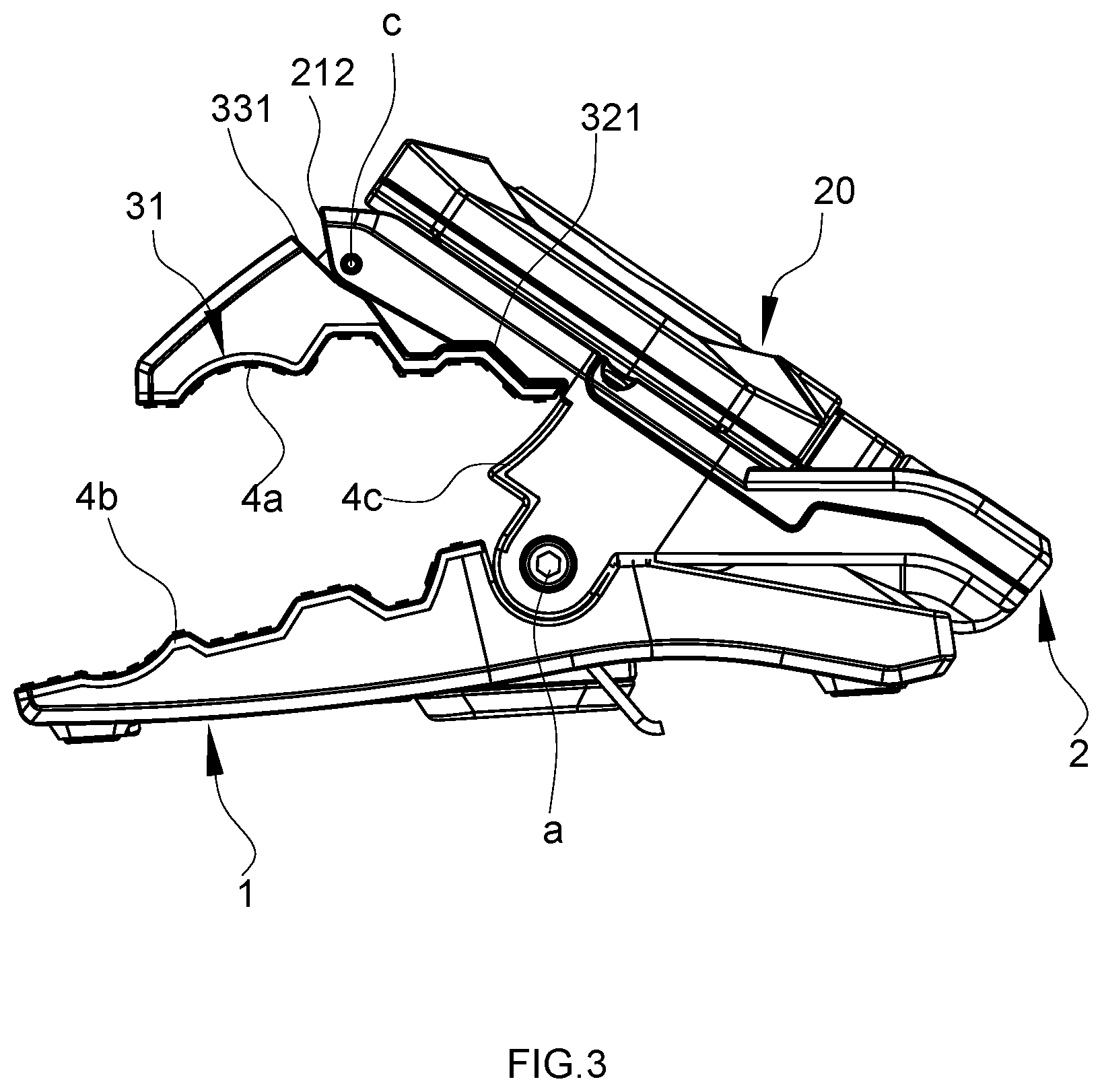 Patent US12326244 Figure 3 – Clip and a lamp thereof
