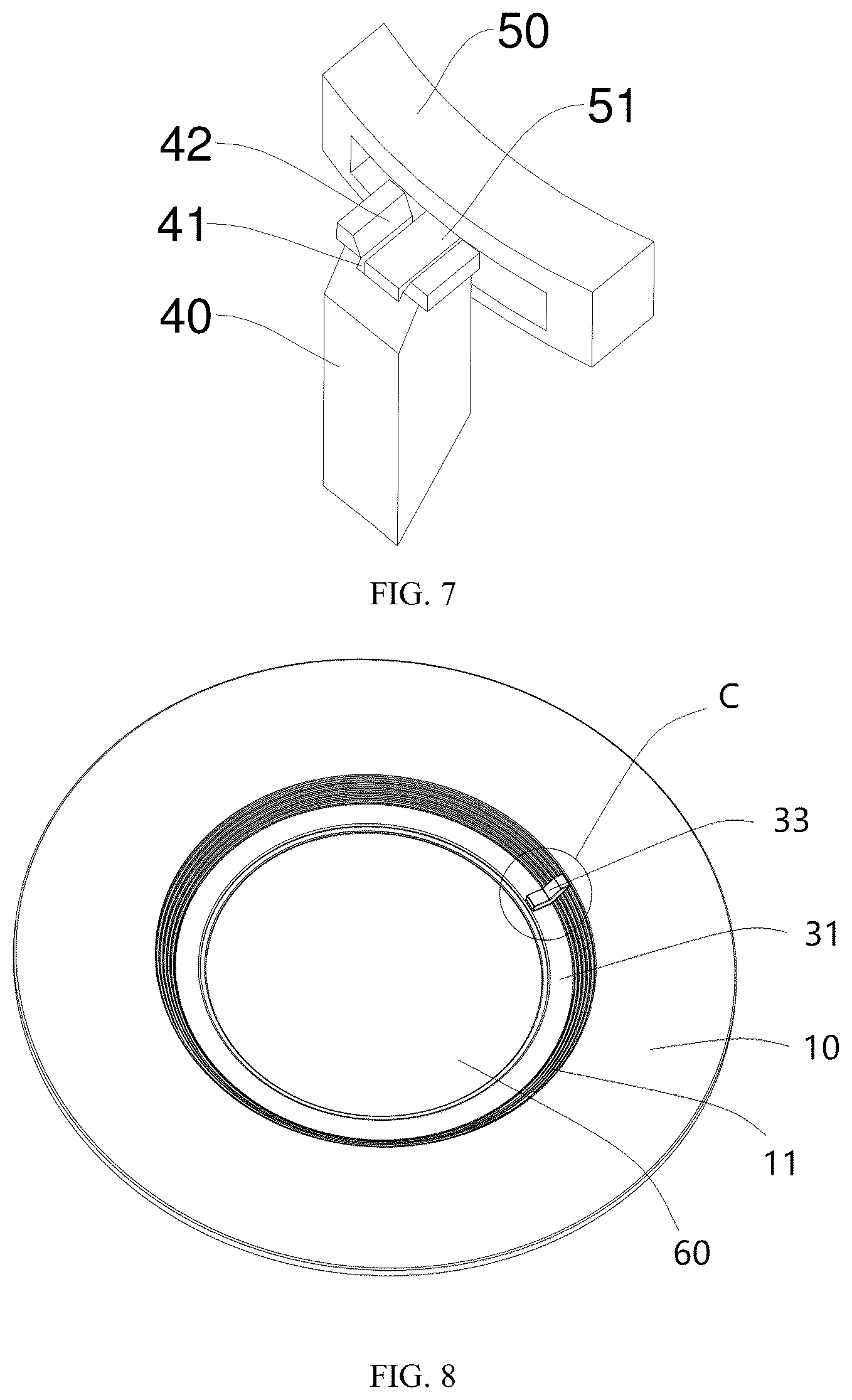 Patent US12326245 Figure 7 – Downlight with adjustable color temperature