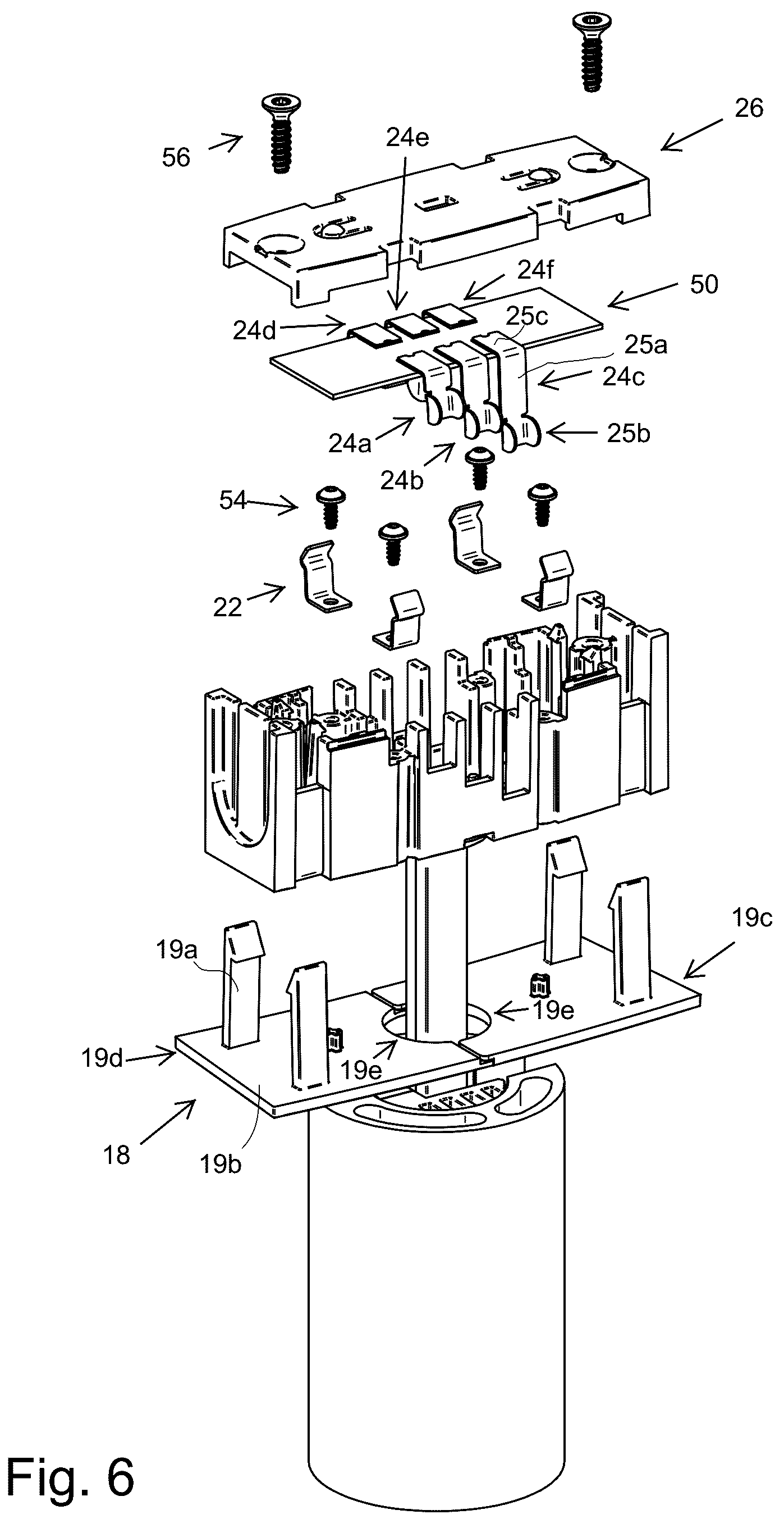Patent US12326246 Figure 5 – Light assembly connector for insertion into a lighting track
