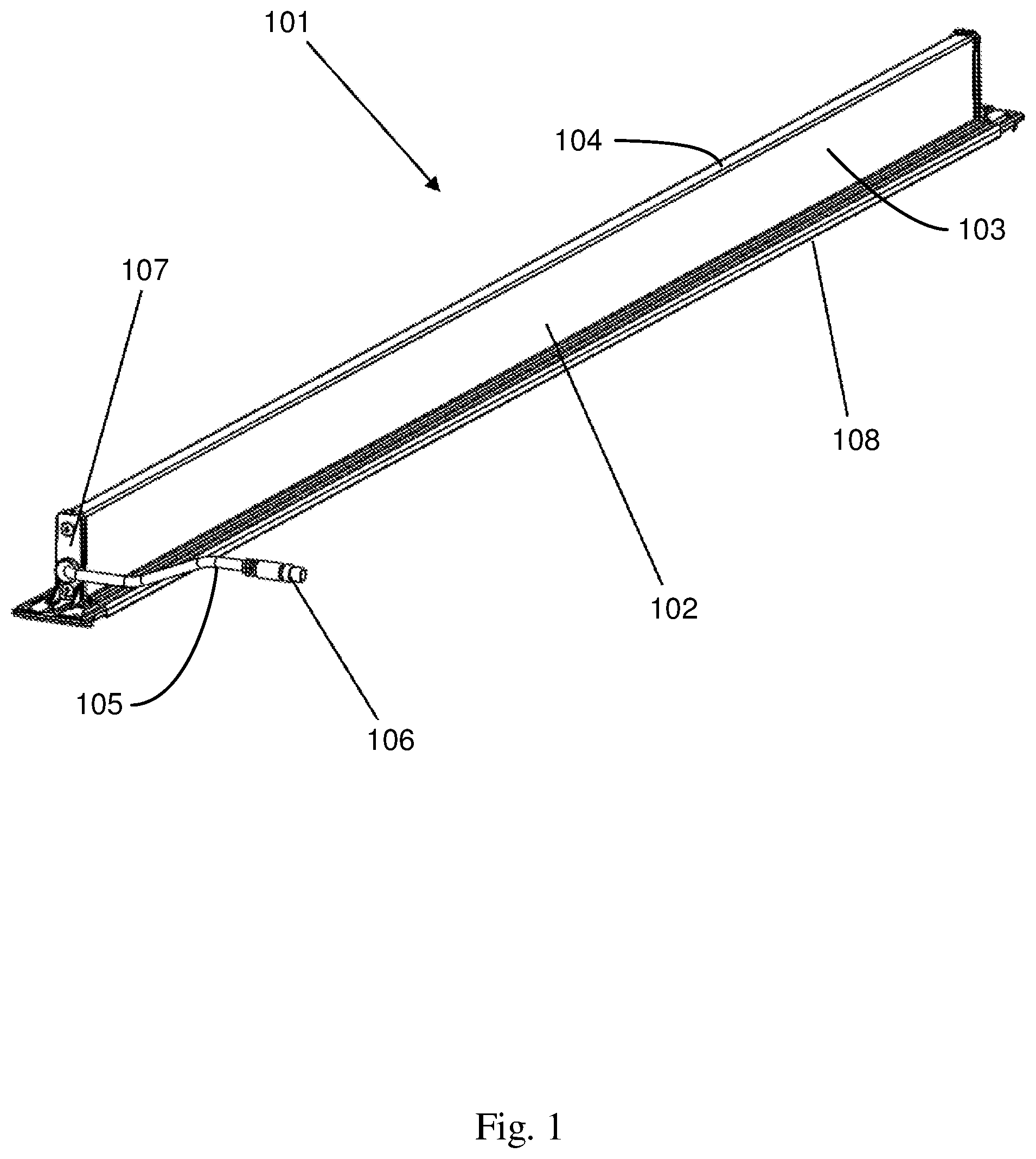 Patent US12326248 Figure 1 – Sealed linear lighting fixture