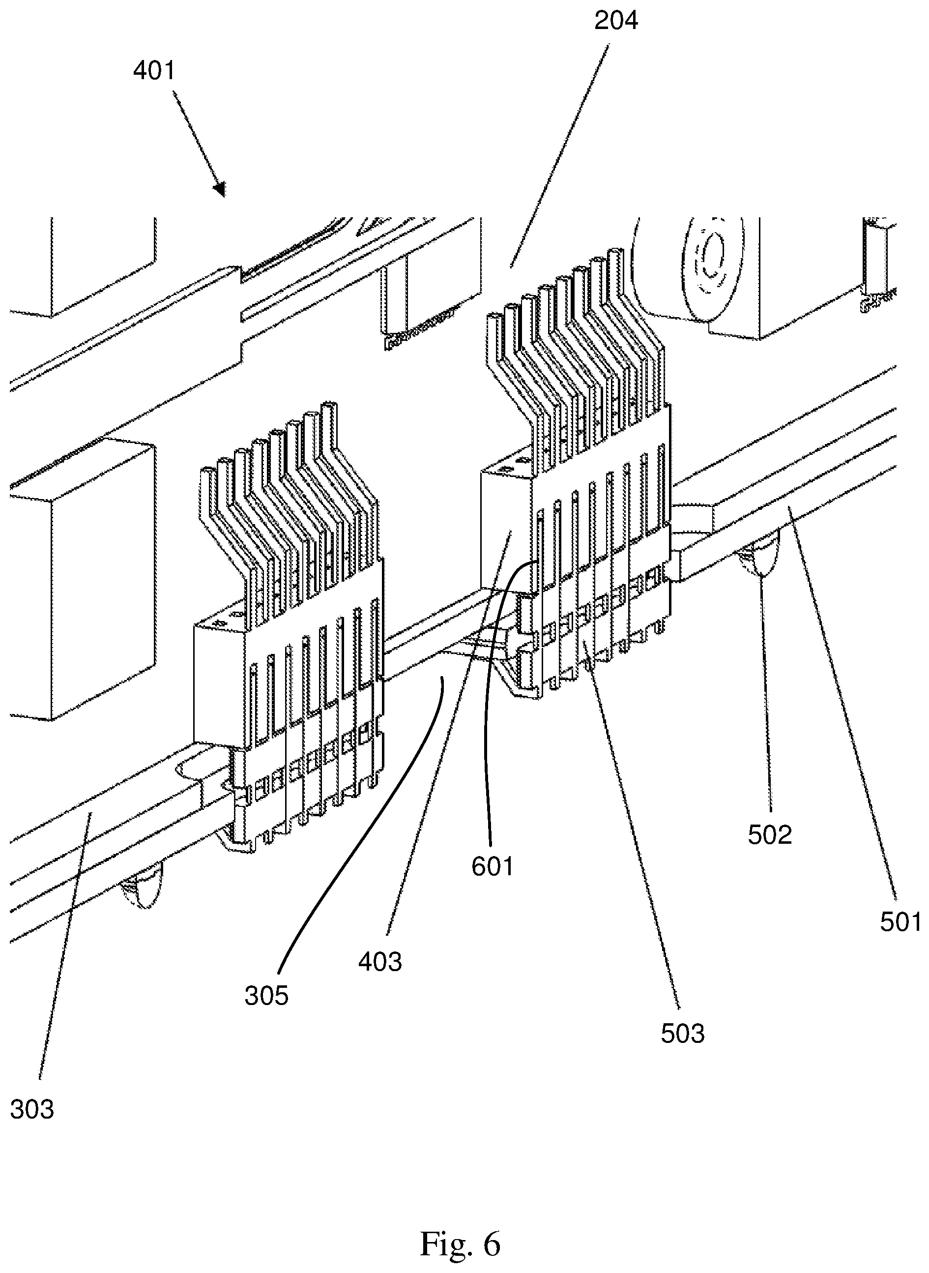 Patent US12326248 Figure 6 – Sealed linear lighting fixture