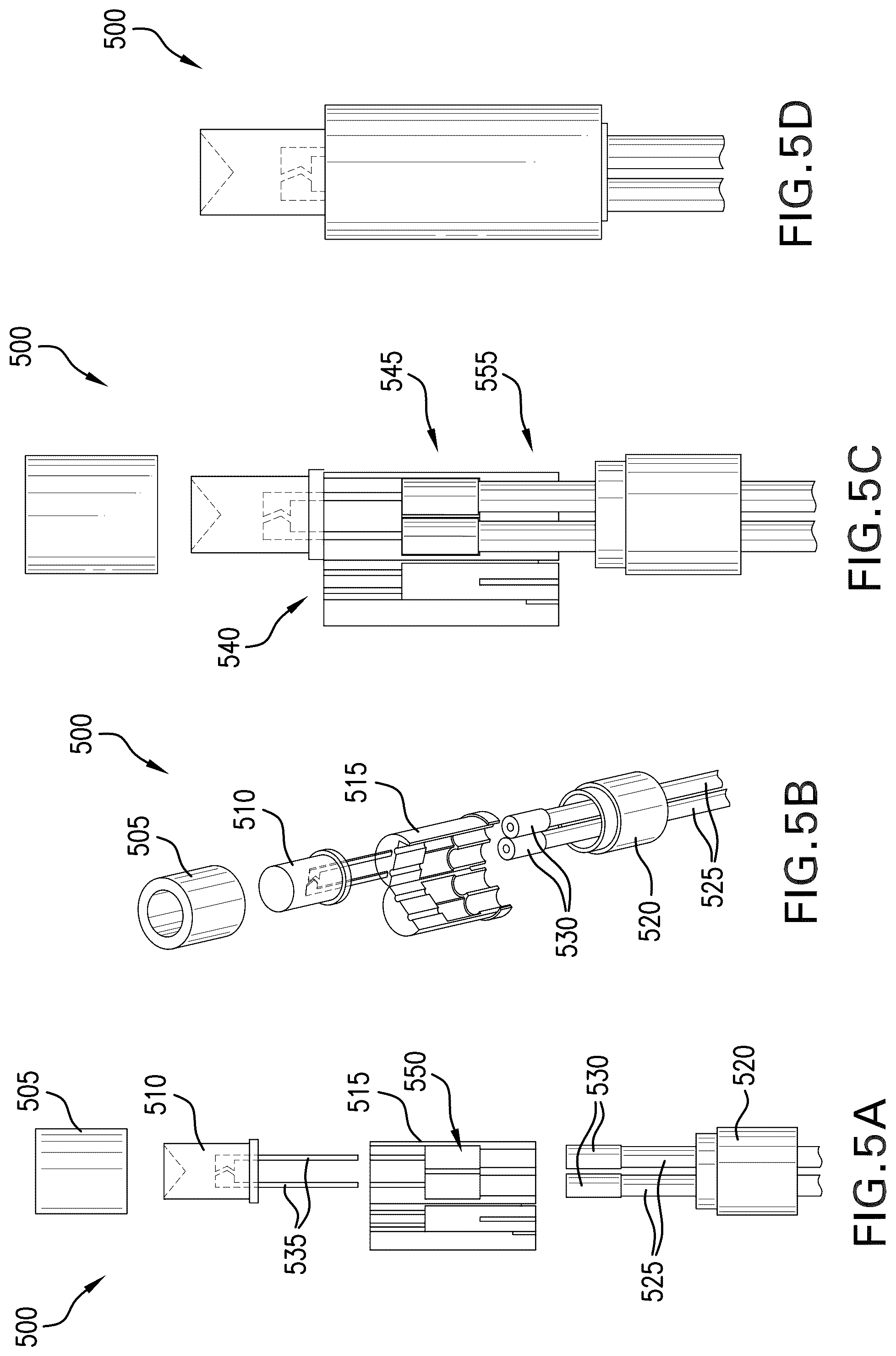Patent US12326249 Figure 5 – Water-resistant wired electro-magnetic component capture