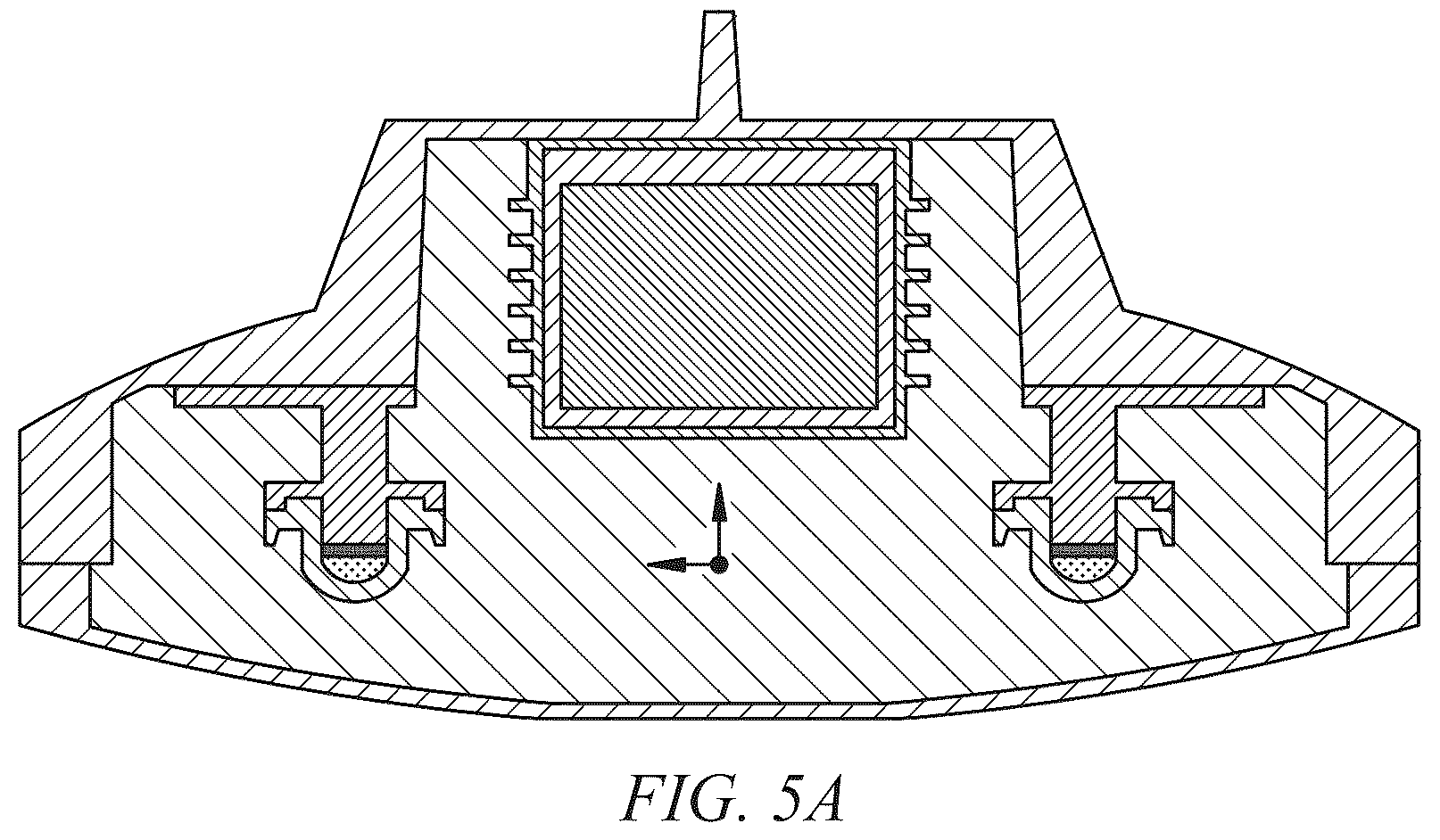 Patent US12326250 Figure 5 – Thermally managed hazardous location LED light fixture, assembly and methods without utilizing heat sinks