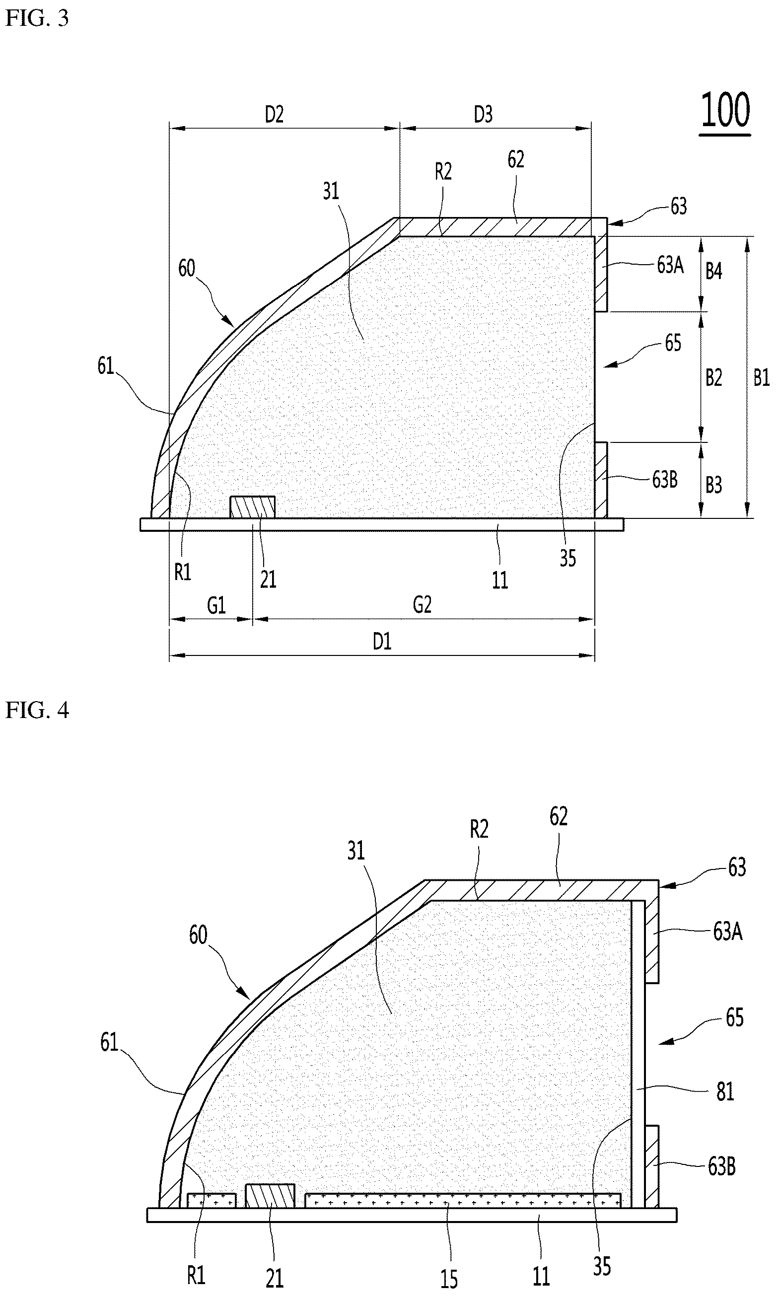 Patent US12326251 Figure 2 – Lighting module and lighting device comprising same