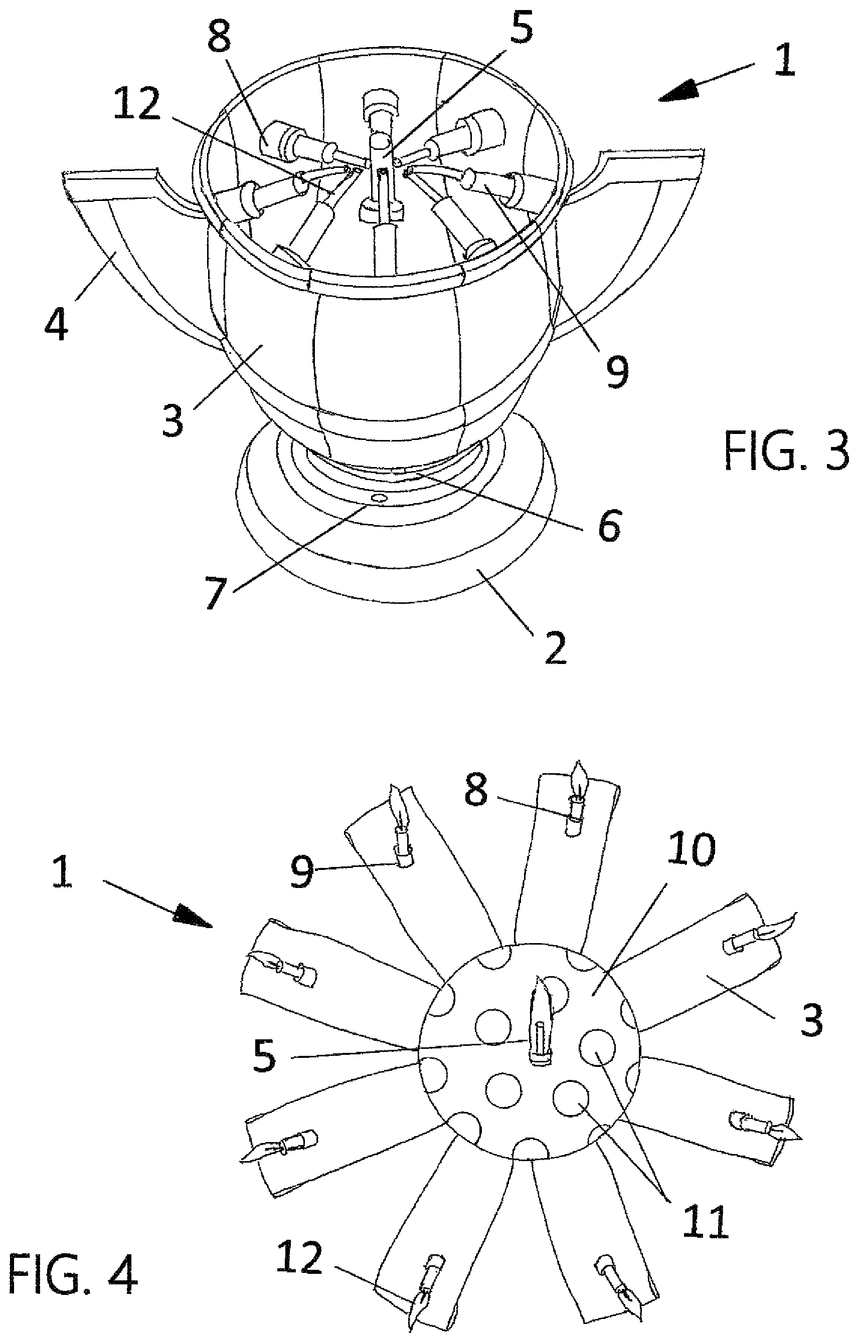 Patent US12326253 Figure 2 – Trophy-shaped pickleball candle holder and candle