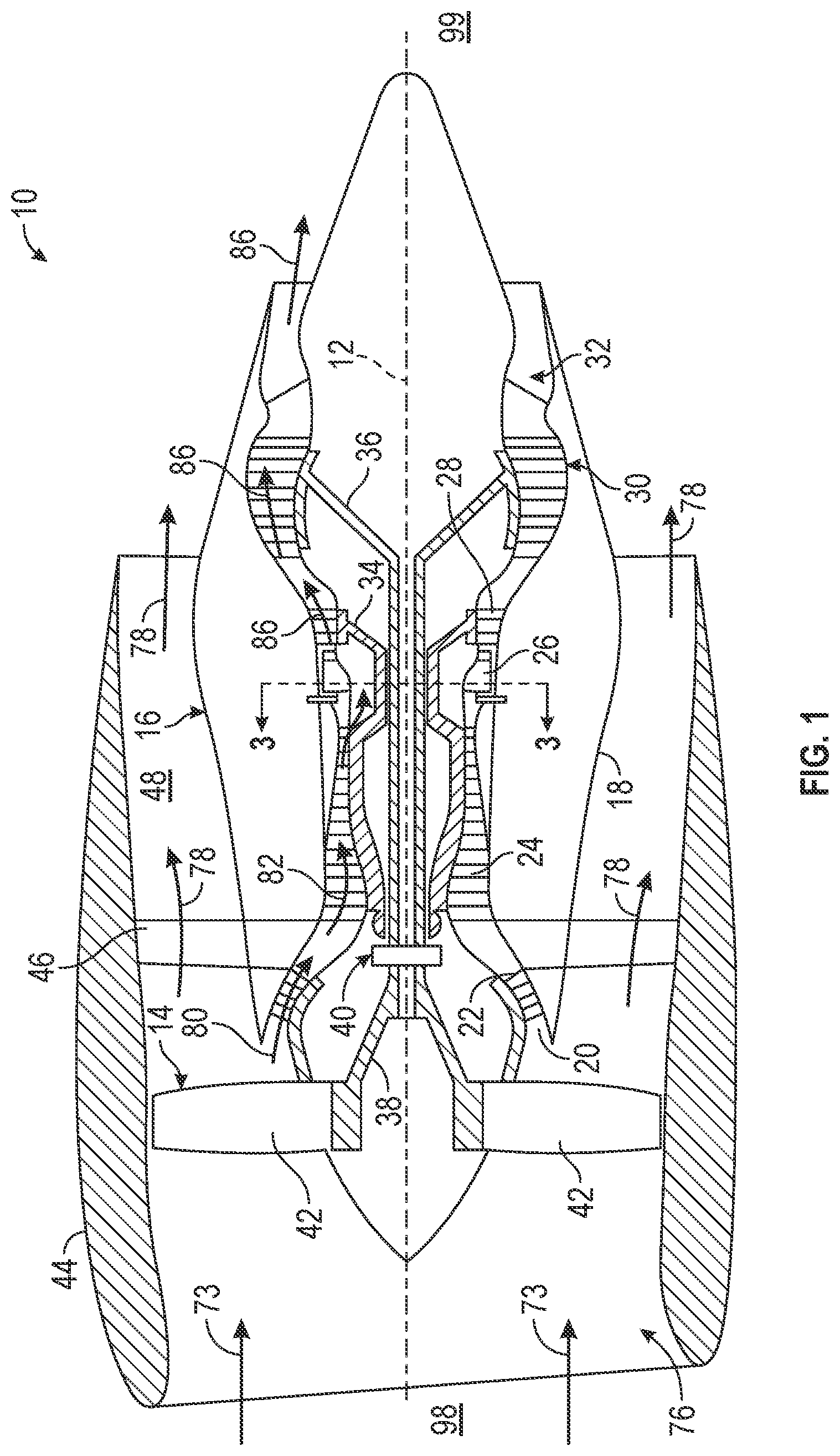 Patent US12326255 Figure 1 – Dome-deflector for a combustor of a gas turbine