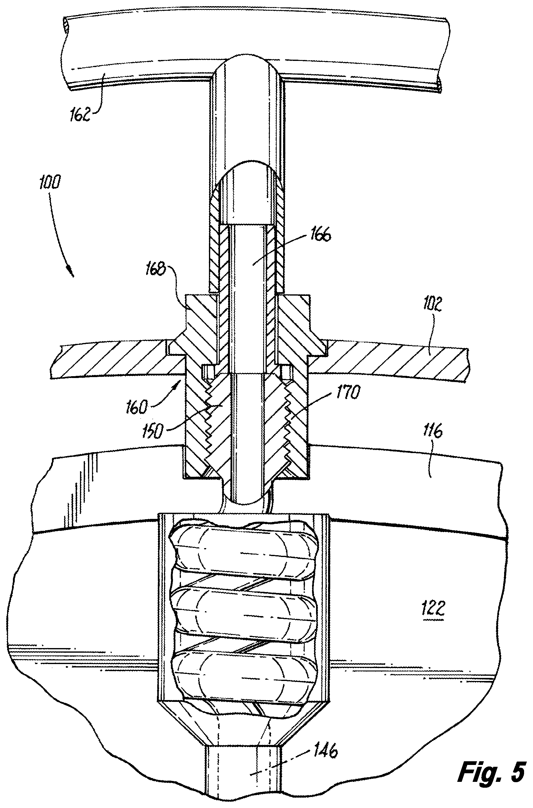 Patent US12326258 Figure 5 – Line replaceable fuel injector panels with single hatch installation