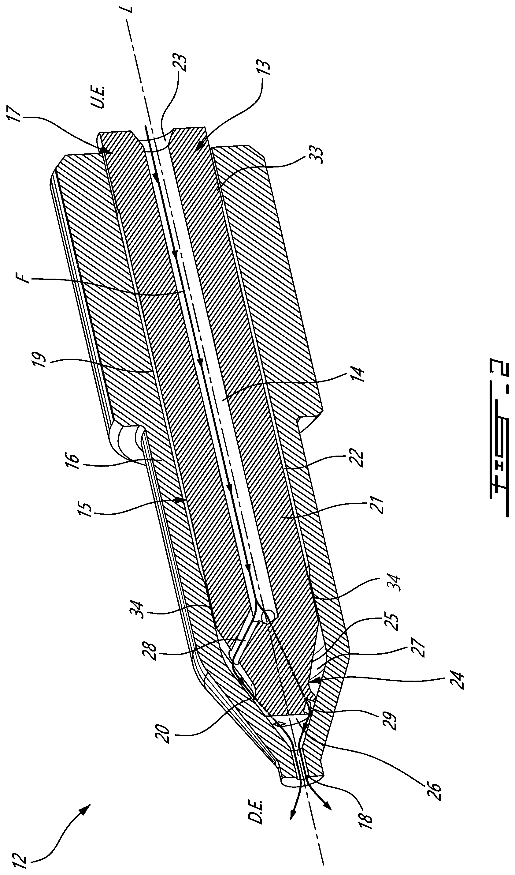 Patent US12326259 Figure 2 – Fuel swirler for pressure fuel nozzles