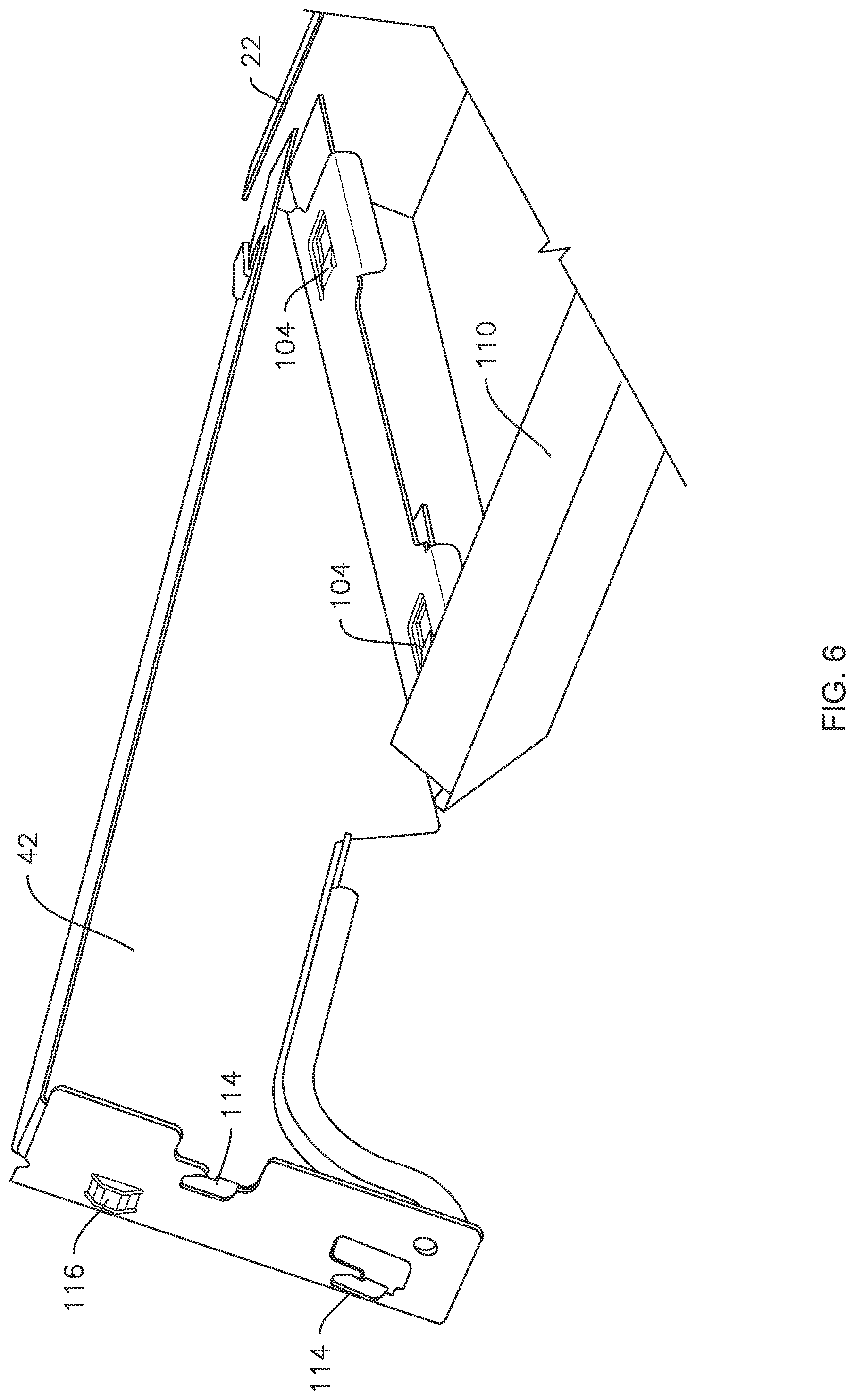 Patent US12326261 Figure 6 – Appliance control panel assembly