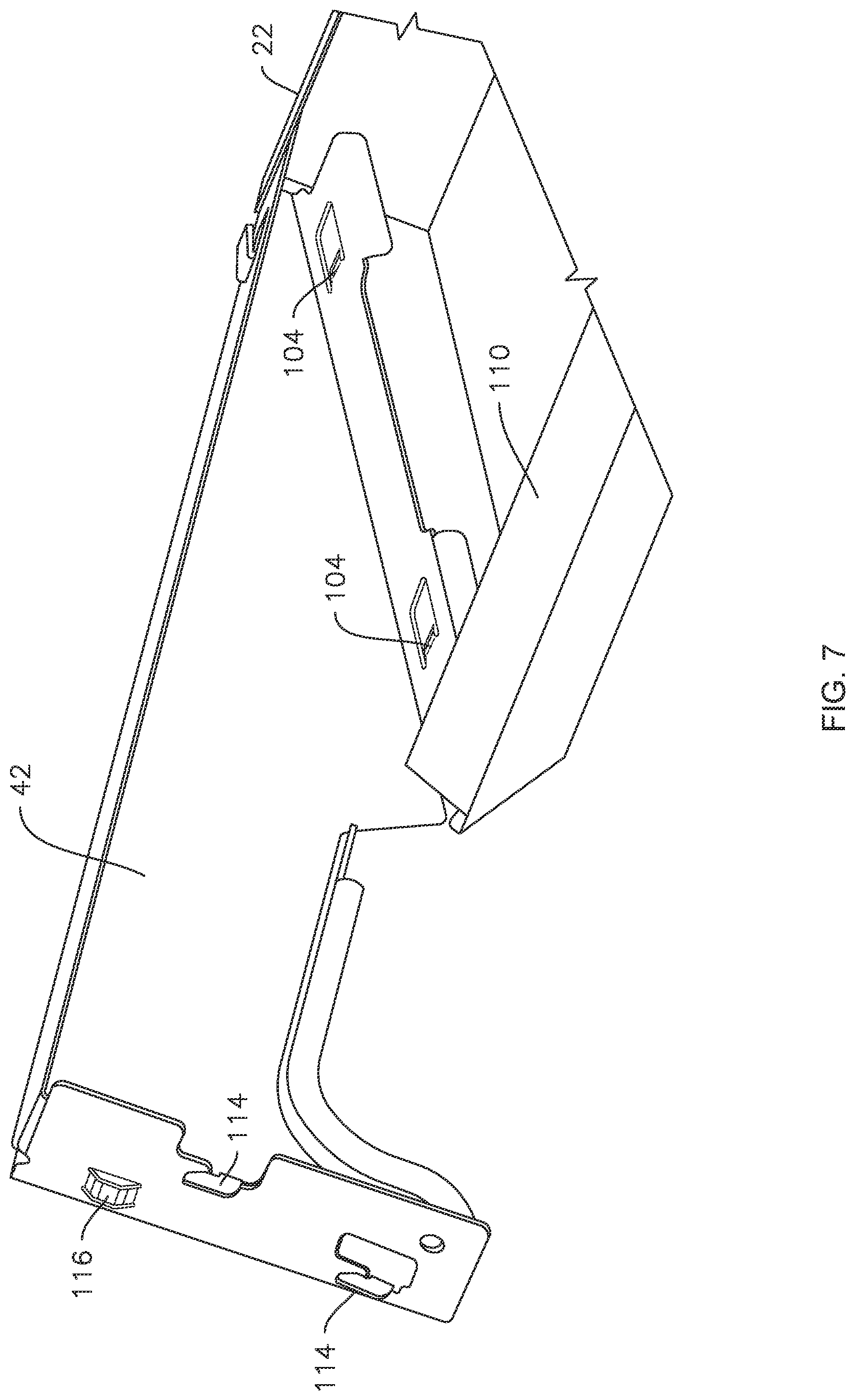 Patent US12326261 Figure 7 – Appliance control panel assembly