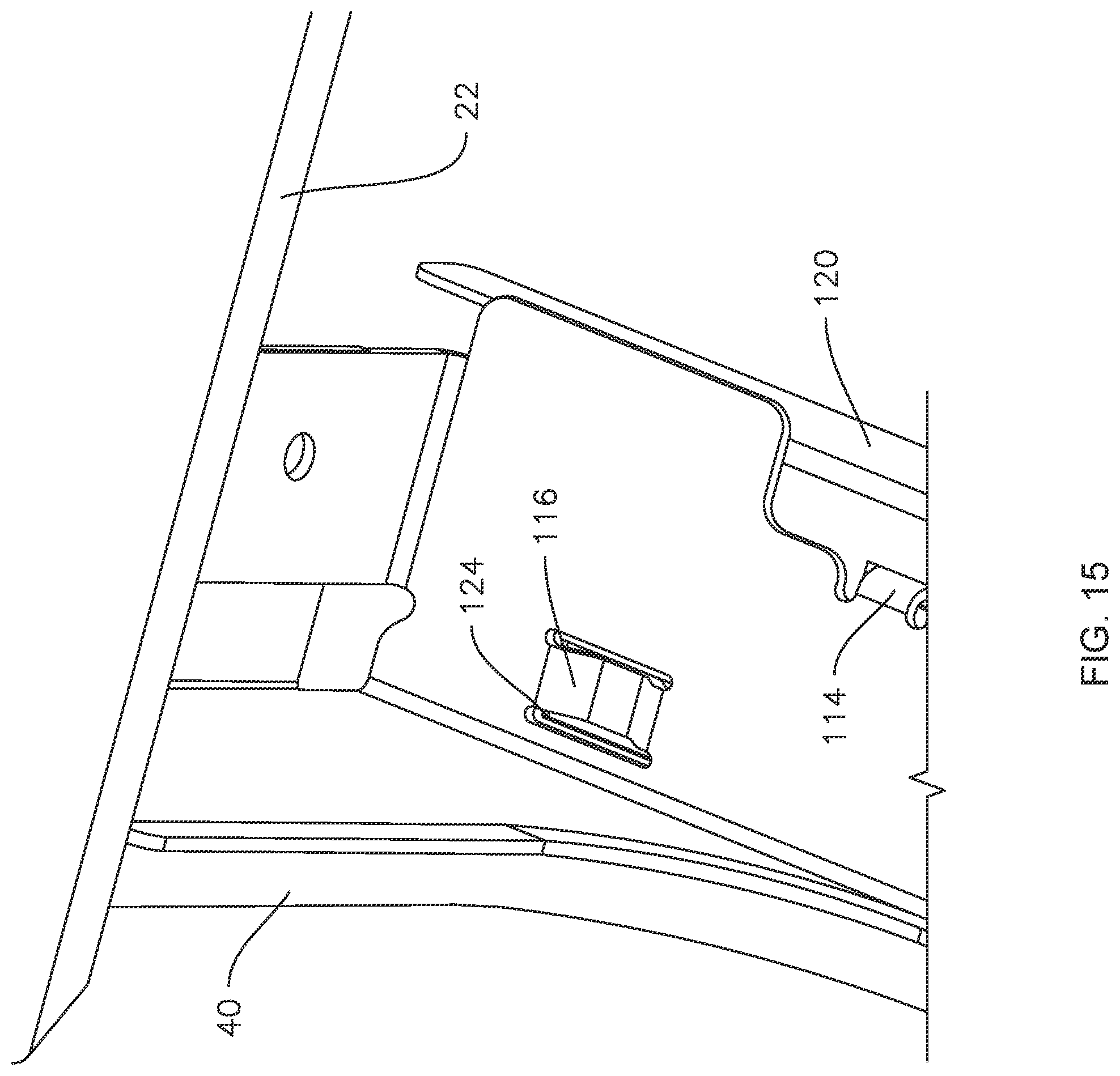 Patent US12326261 Figure 14 – Appliance control panel assembly