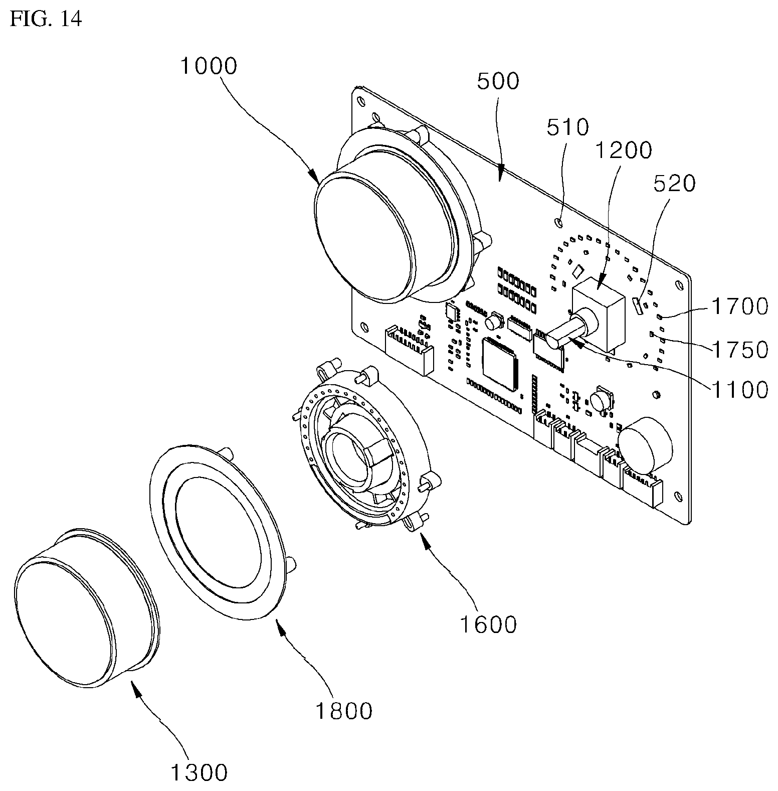Patent US12326262 Figure 14 – Cooking appliance