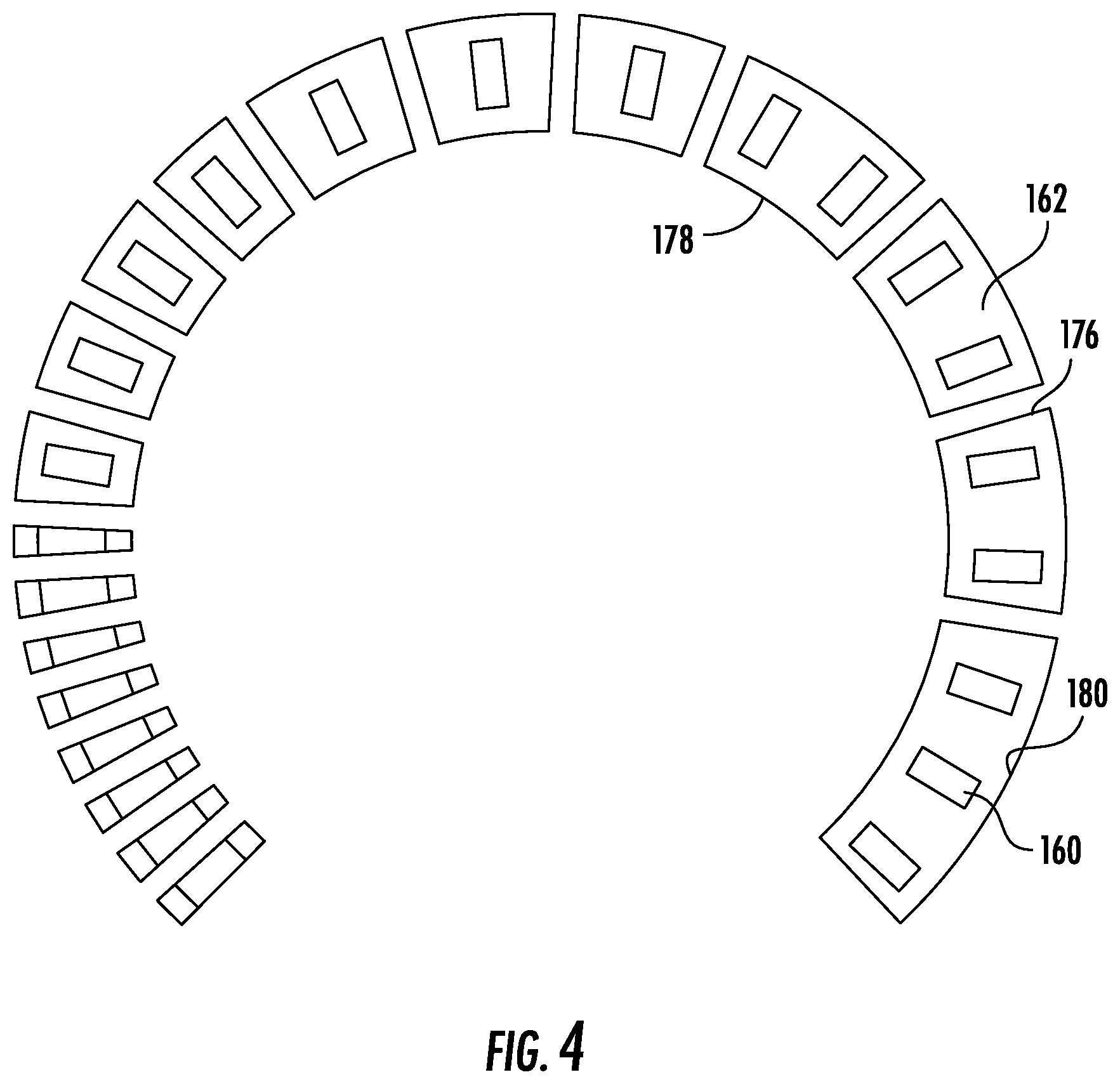 Patent US12326263 Figure 4 – Illuminated discretized user interface with uniform appearance