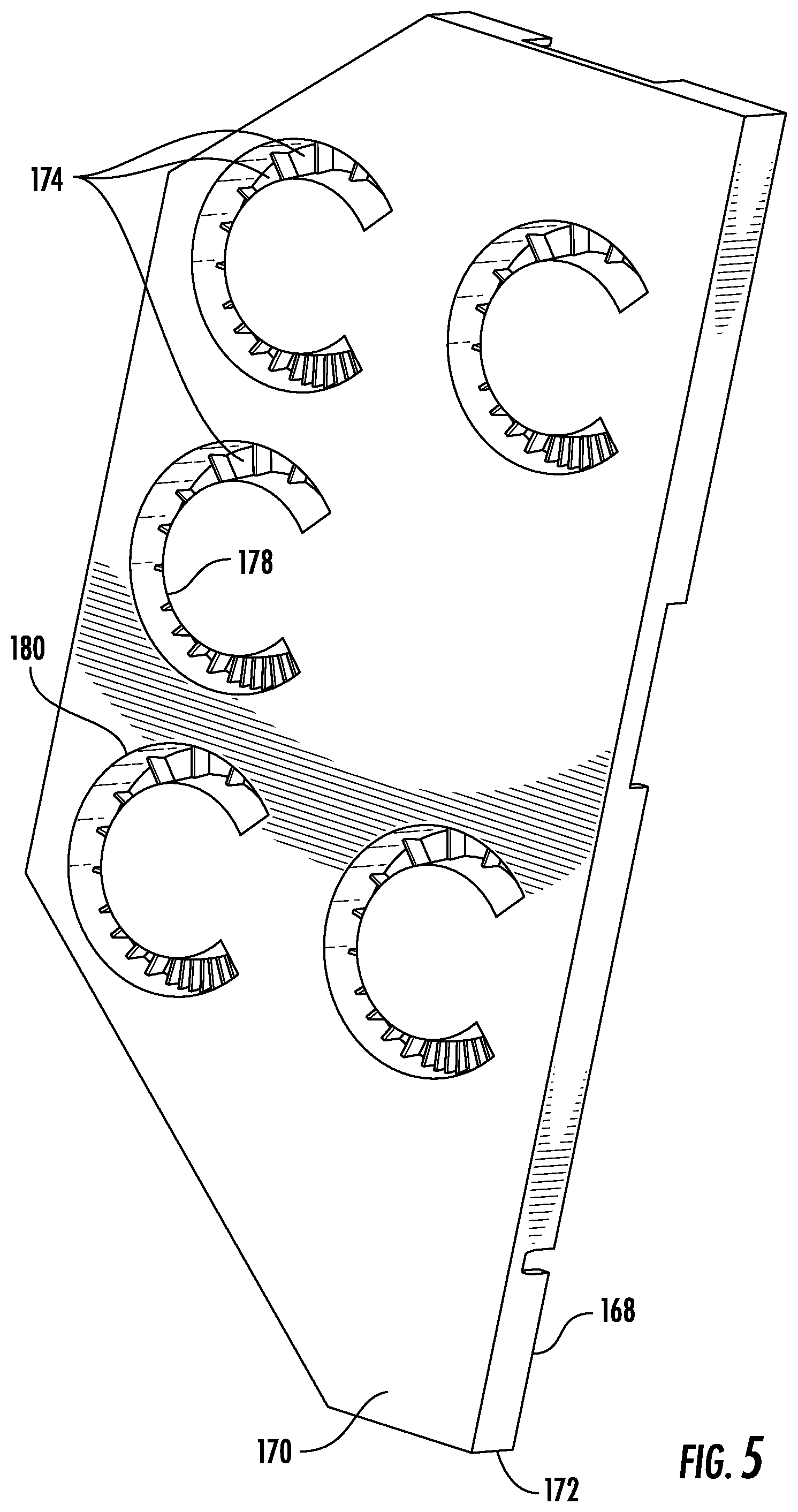 Patent US12326263 Figure 5 – Illuminated discretized user interface with uniform appearance