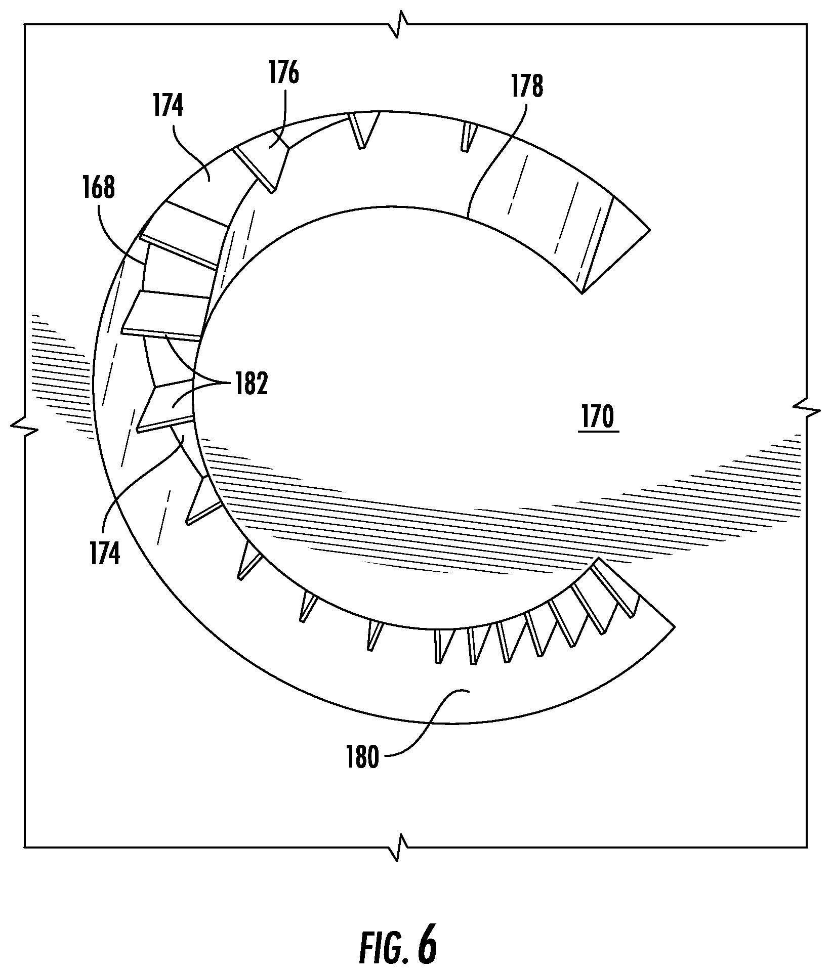 Patent US12326263 Figure 6 – Illuminated discretized user interface with uniform appearance