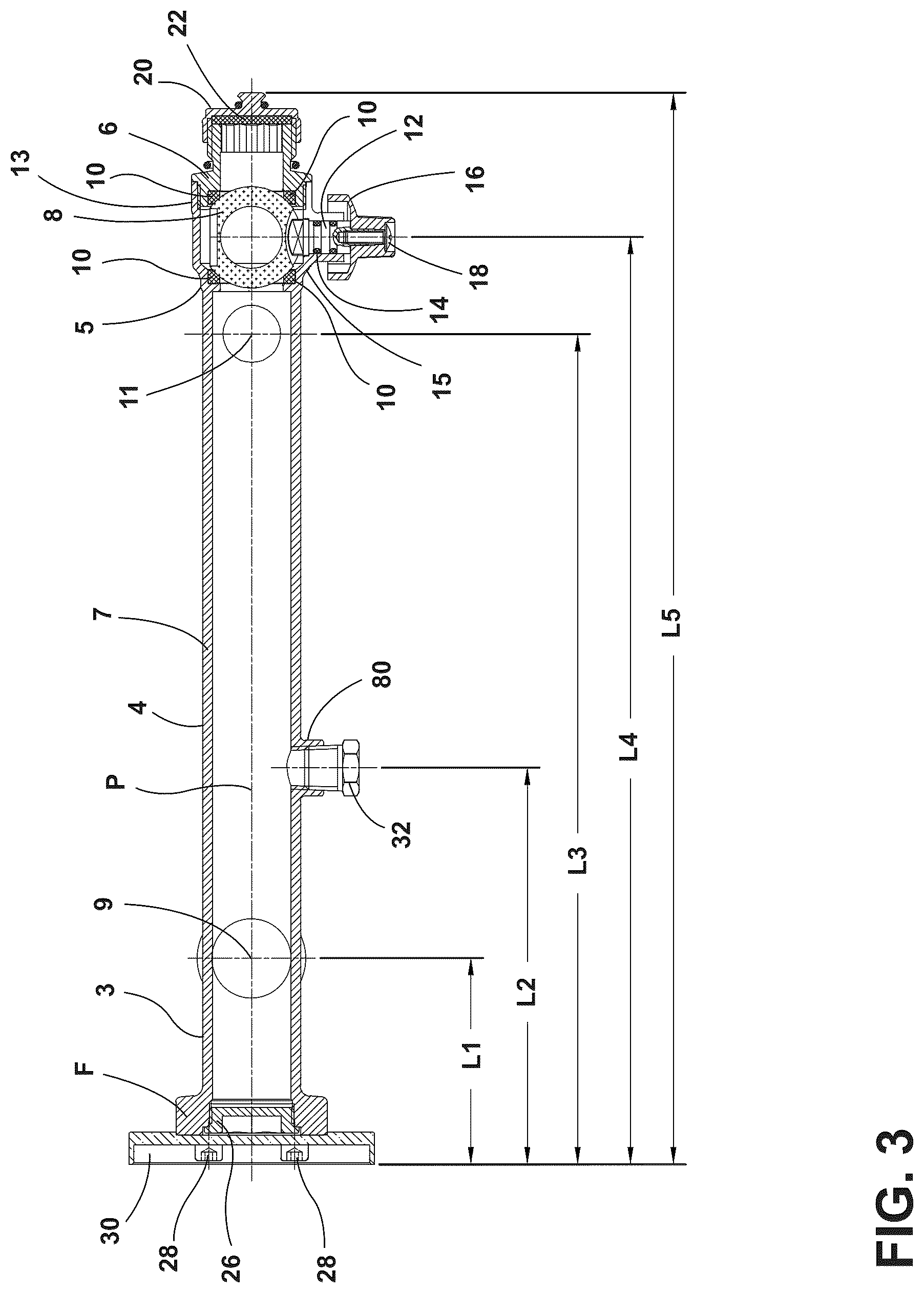 Patent US12326264 Figure 3 – Hydronic expansion tank assembly